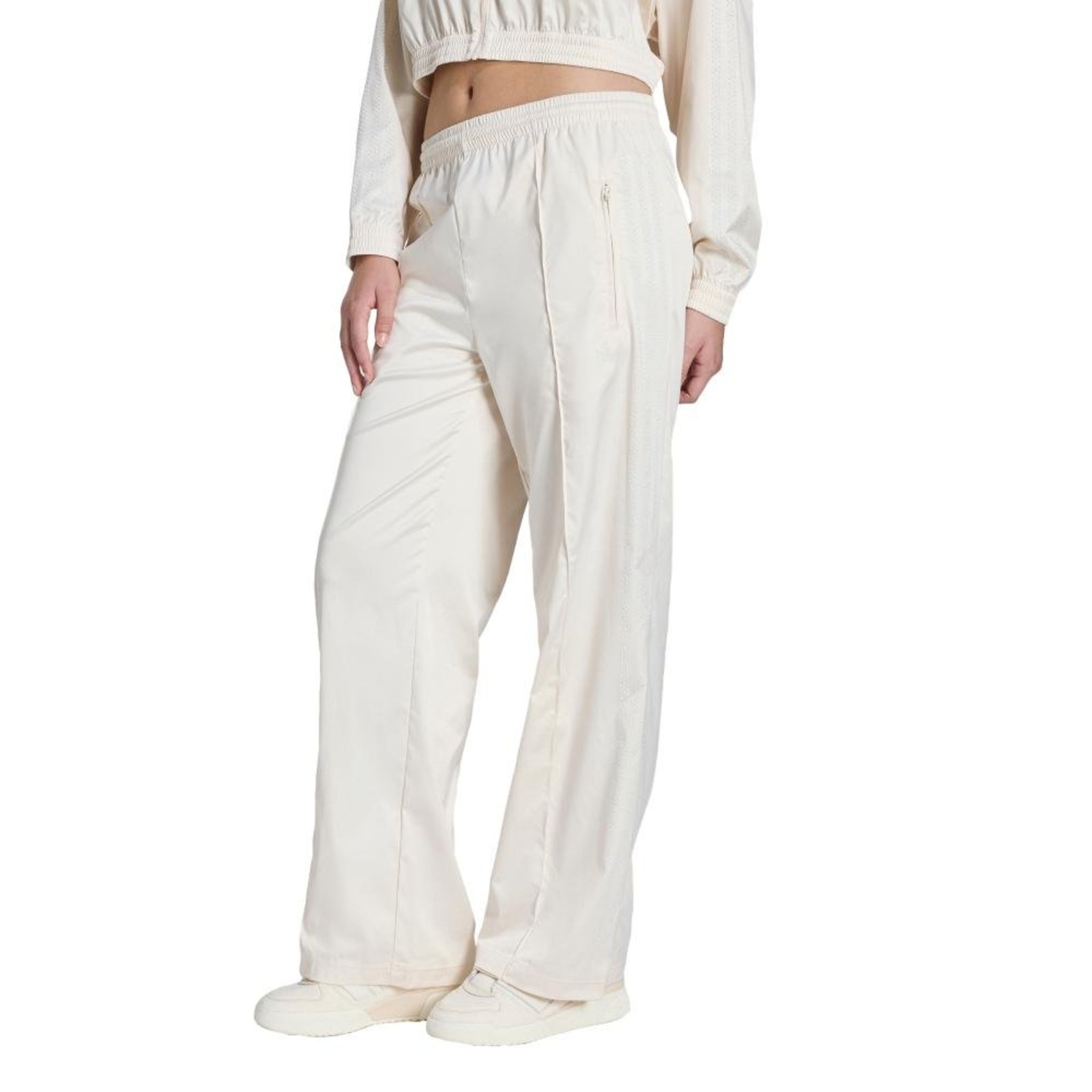 CALÇA ESPORTIVA FOLGADA PEARL FIREBIRD adidas Originals Branco