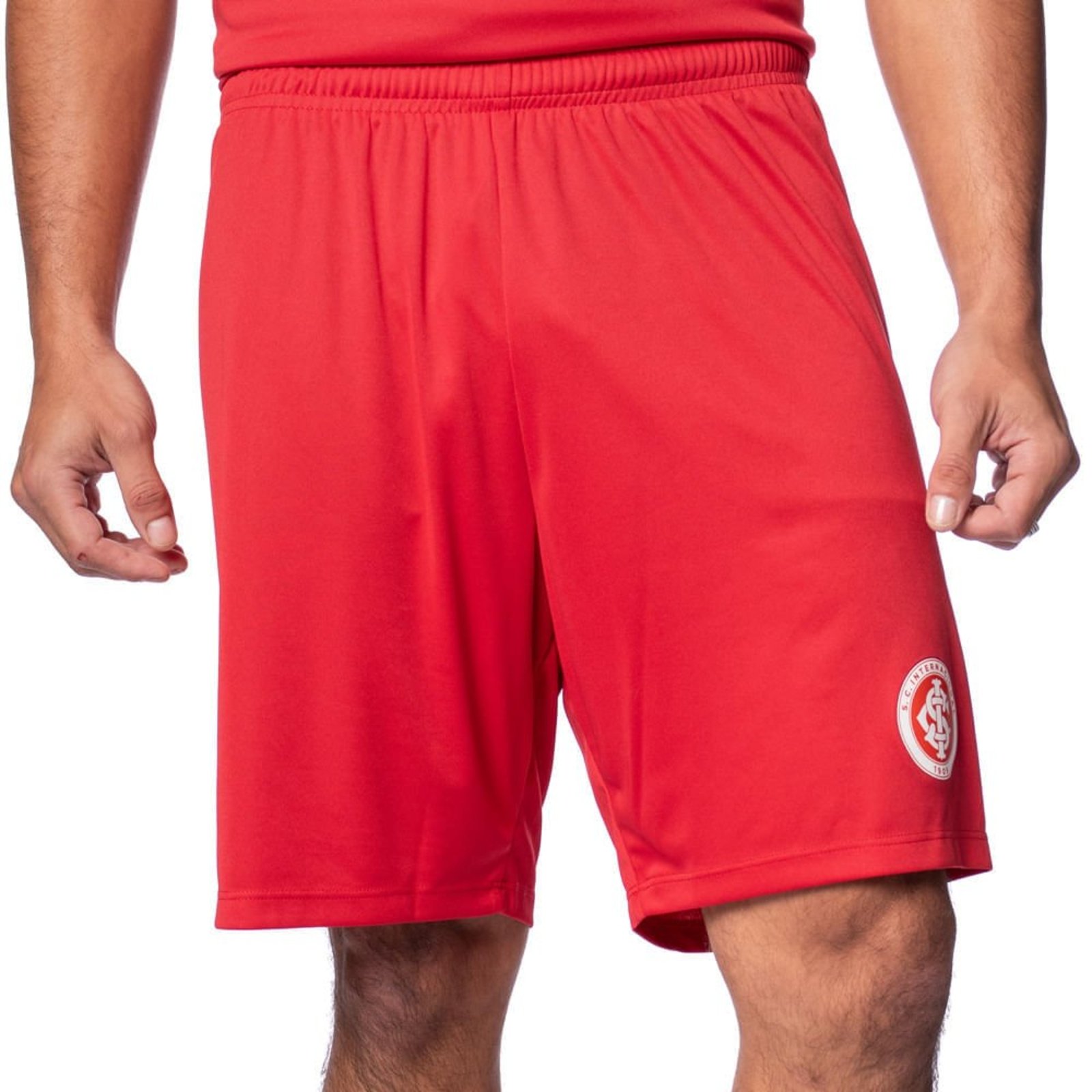 Calção Masculino Betel Inter 1909 Esportivo Vermelho/Branco