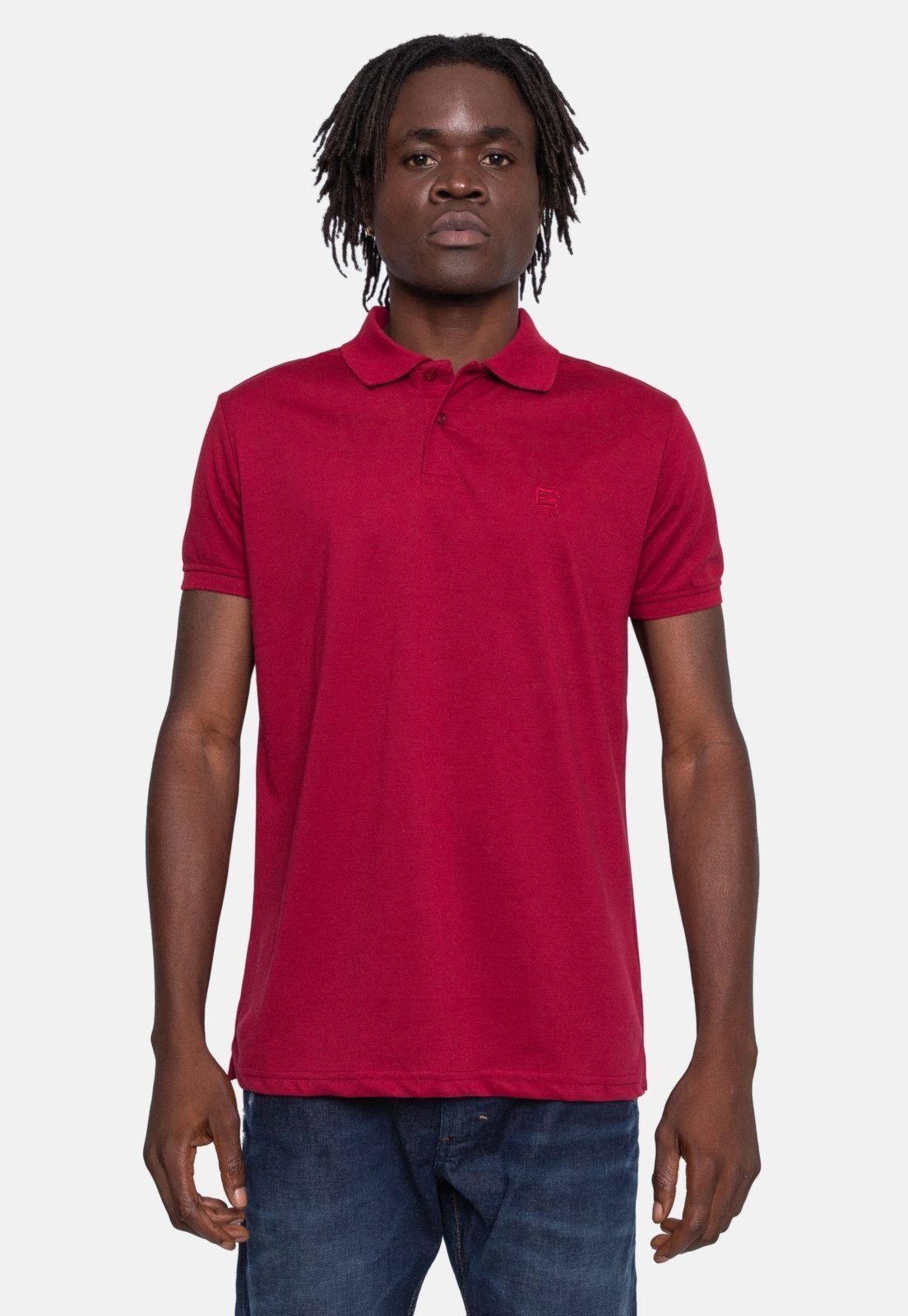 Camisa Polo Fatal Piquet Vinho