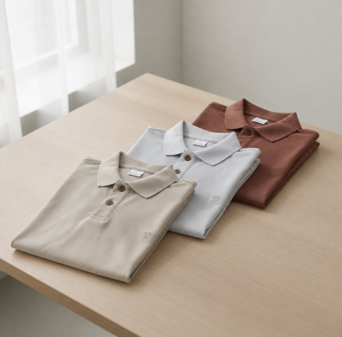 Kit 3 camisa Gola Polo Masculina Manga Curta Algodão Piquet