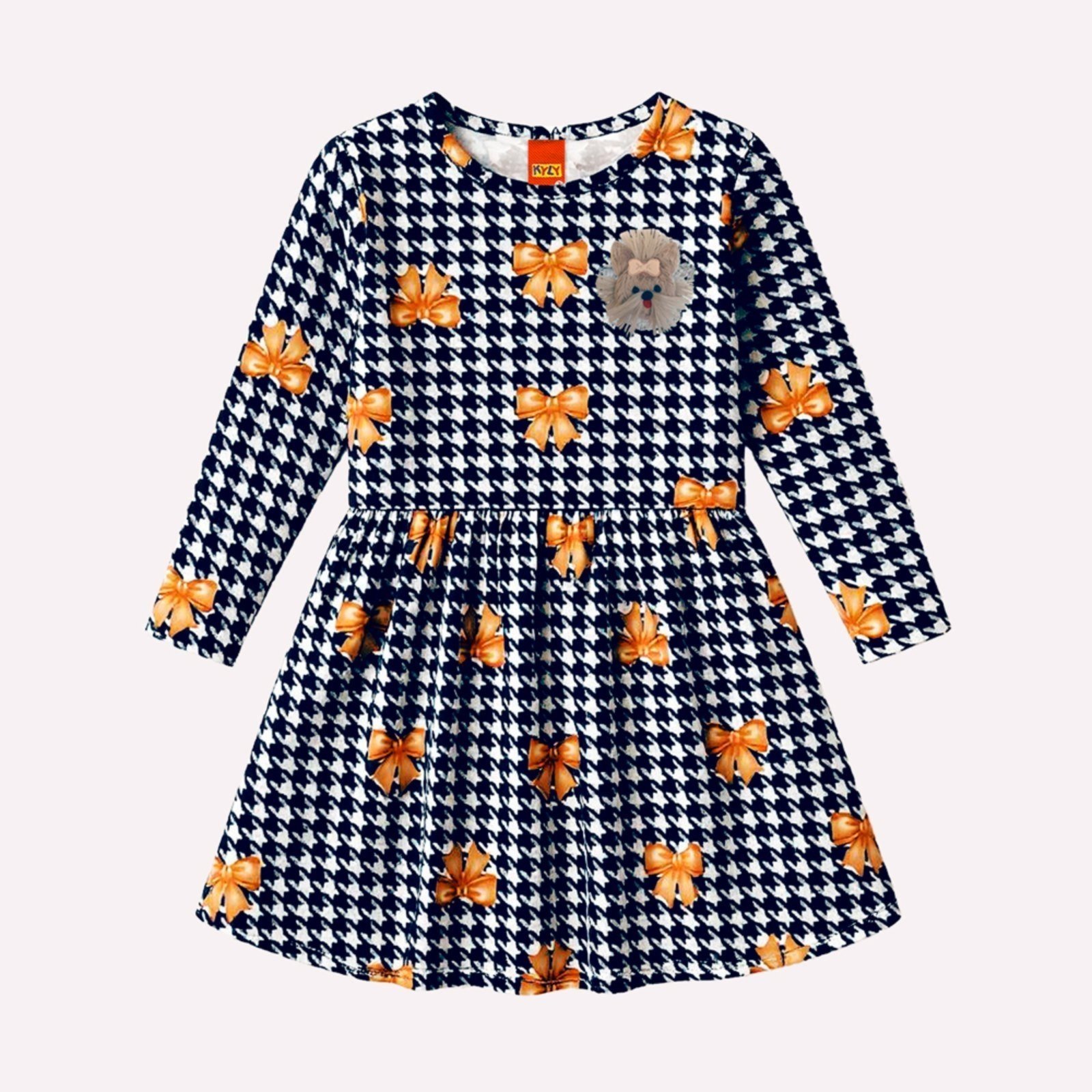 Infantil - Vestido Menina Estampa Kyly