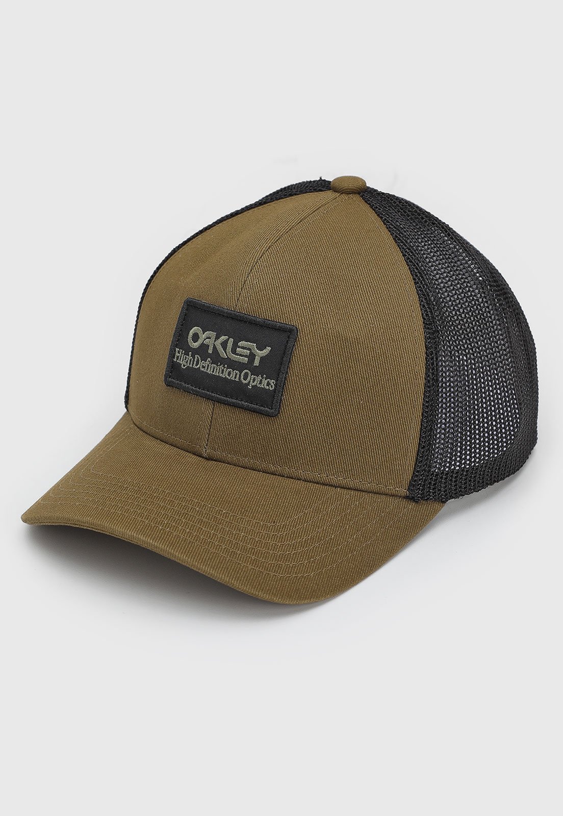 Vista 3 Boné Unissex Oakley B1B HDO Patch Trucker Oliva Oakley verde