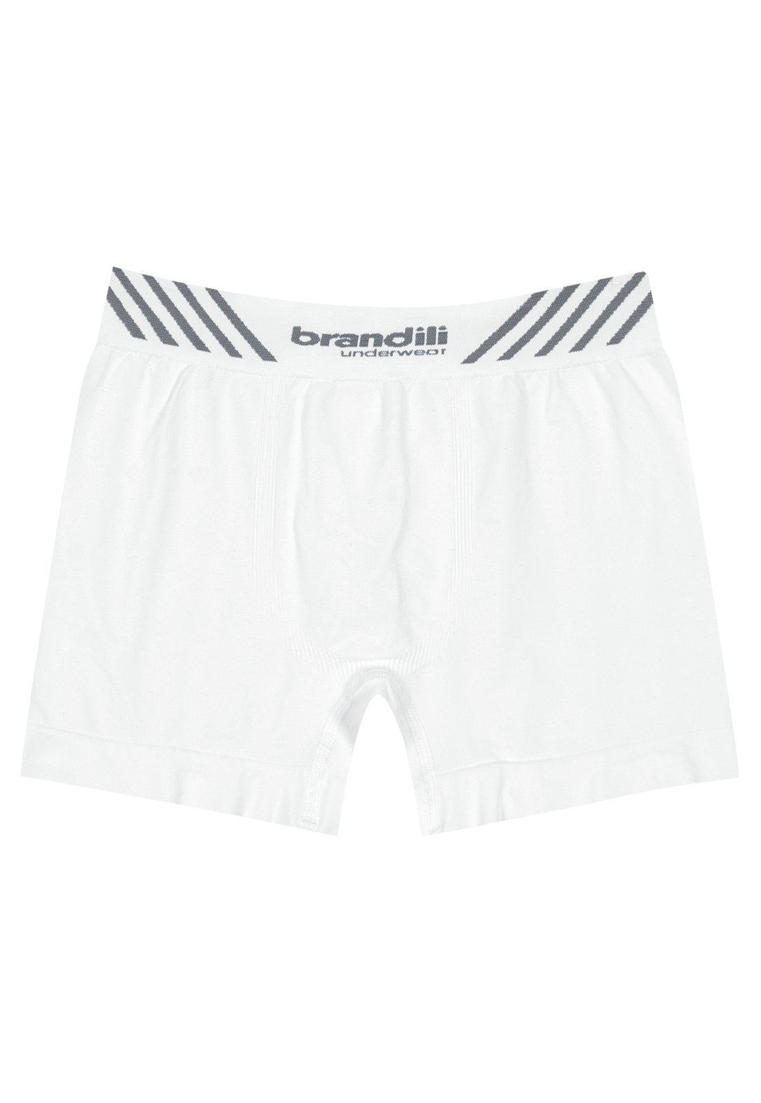 Vista 2 Cueca boxer menino em poliamida Brandili preto Brandili preto