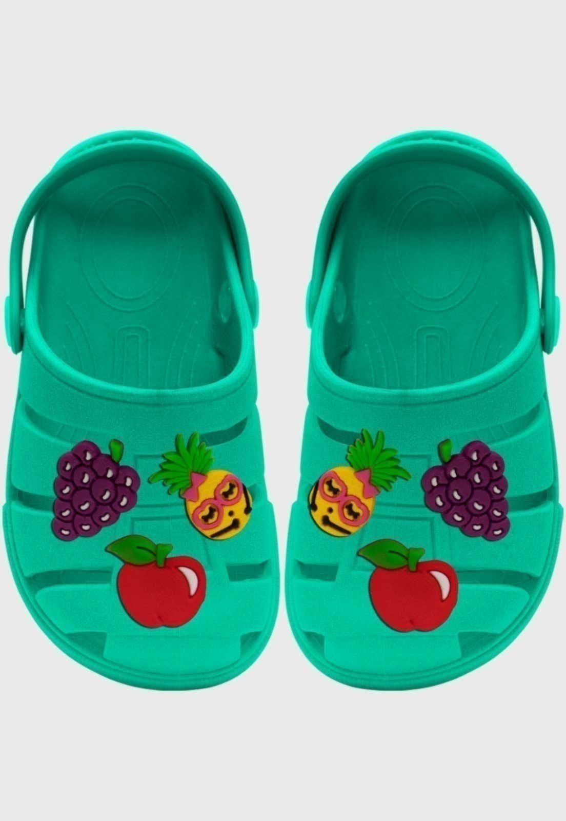 Infantil – Sandalia Babuche Popidi Frutas Verde
