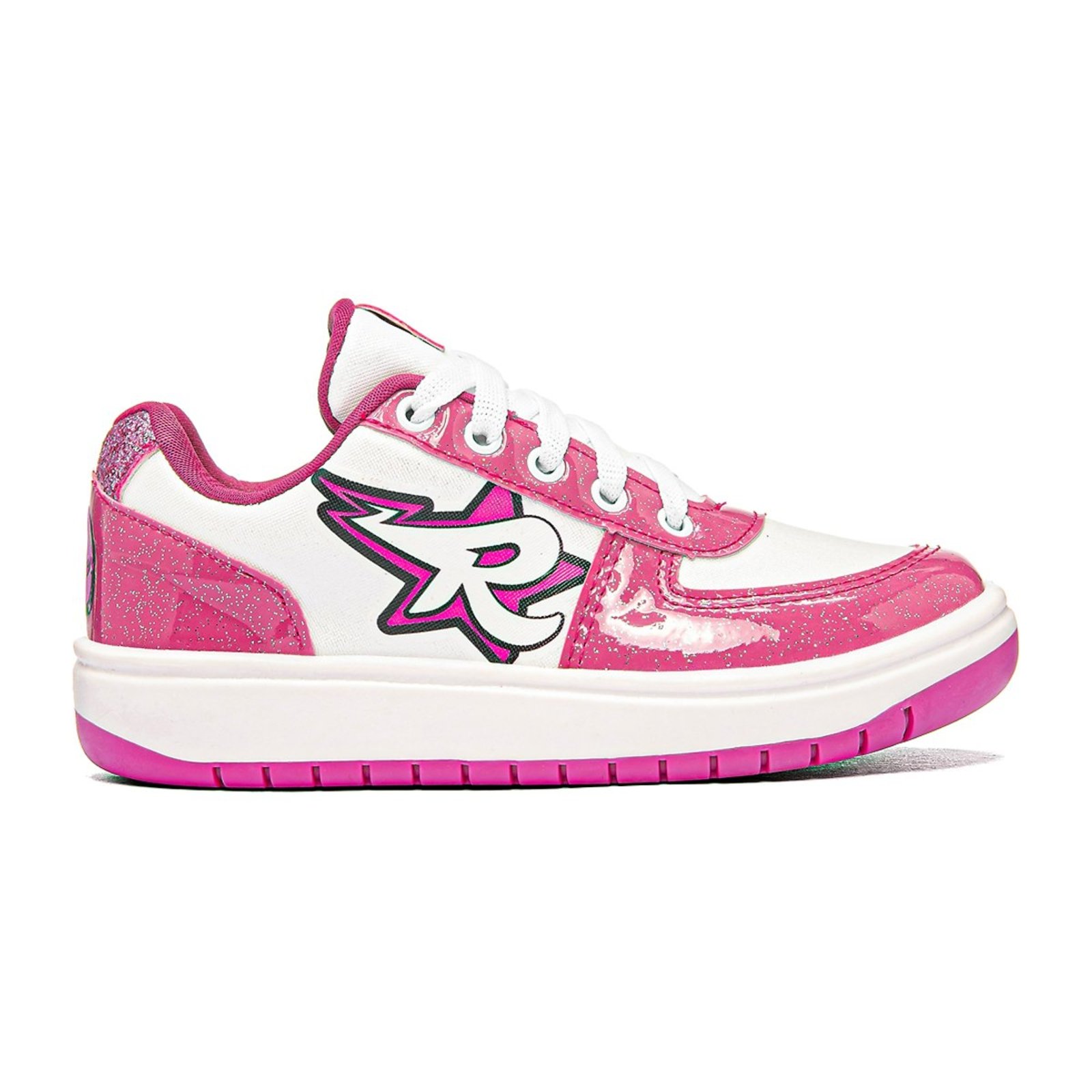 Infantil - Tênis Dos Rosa DDR02E Branco Pink Casual 28 ao 35