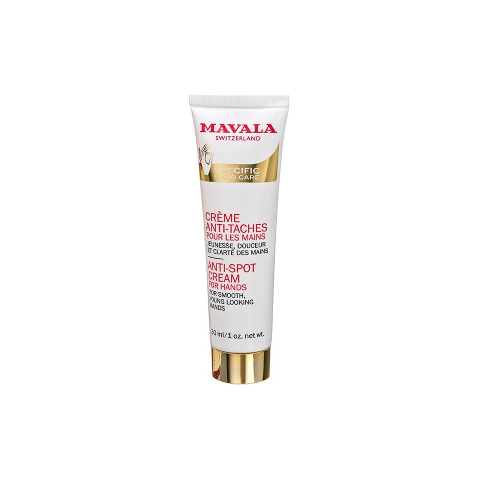 Vista 2 Mavala Anti-Spot Cream Creme para as Mãos Hidratante 30ml incolor cream MAVALA incolor cream