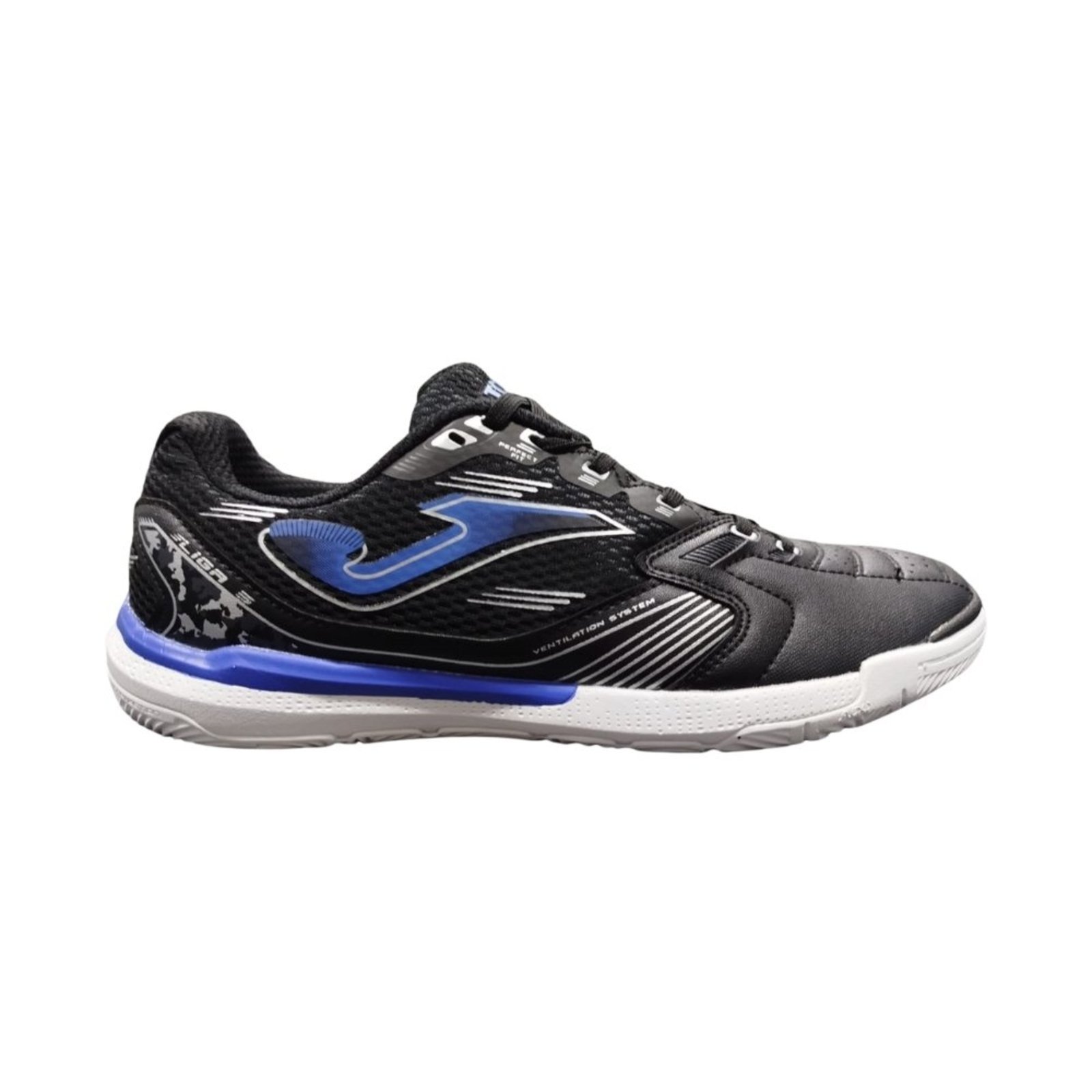 Vista 2 Chuteira Joma Futsal Liga 5 Masculina branco Joma branco