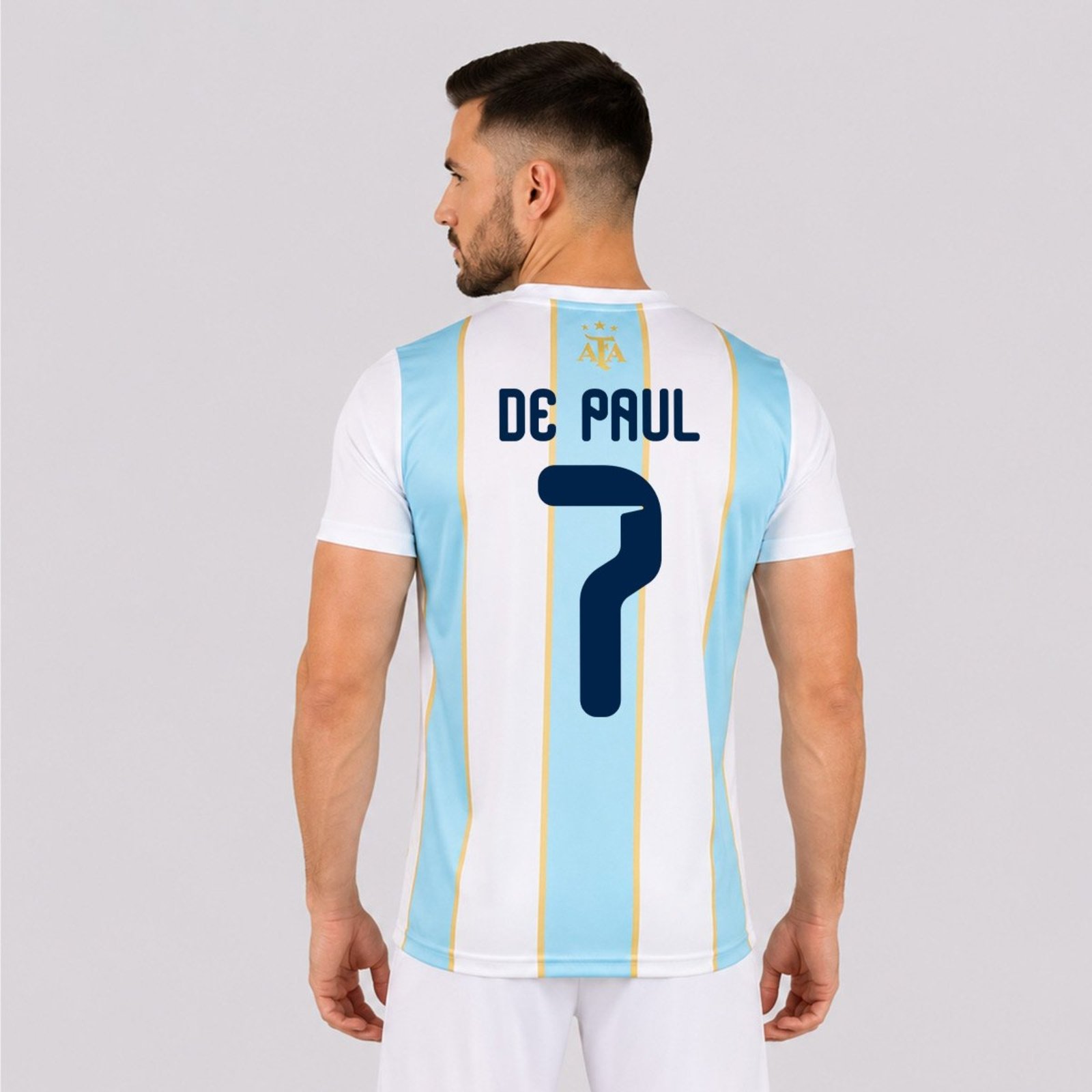 Camisa Argentina Classic 7 De Paul