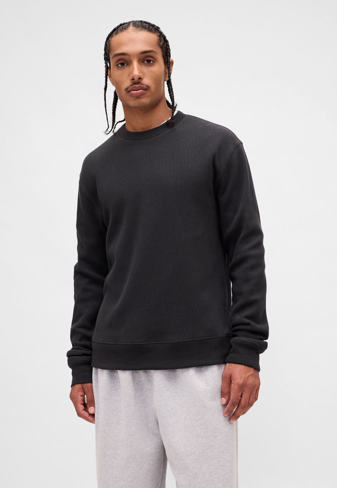 Suéter Masculino GAP Decote Redondo Preta