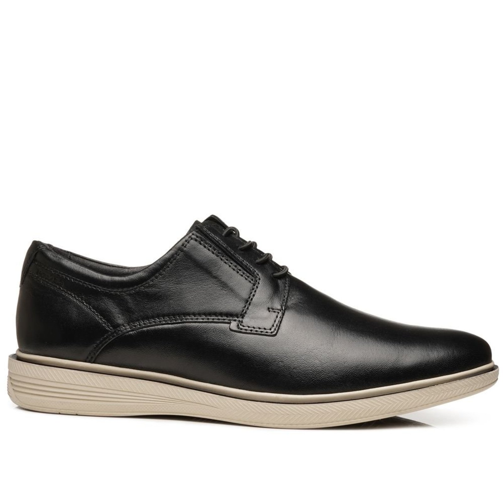 Sapato Casual Pegada Masculino em Couro Preto 126117-01 Sapato Casual Pegada Masculino em Couro Preto 126117-01 42