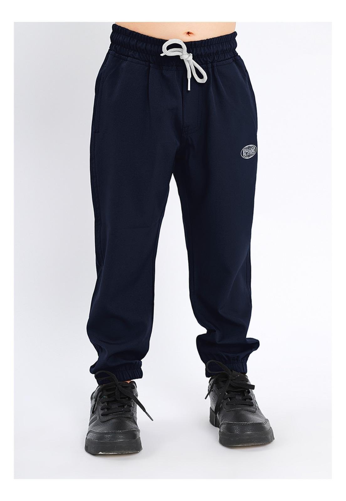 Infantil - Calça Moletom Menino Preto Banana Danger 1 Preto
