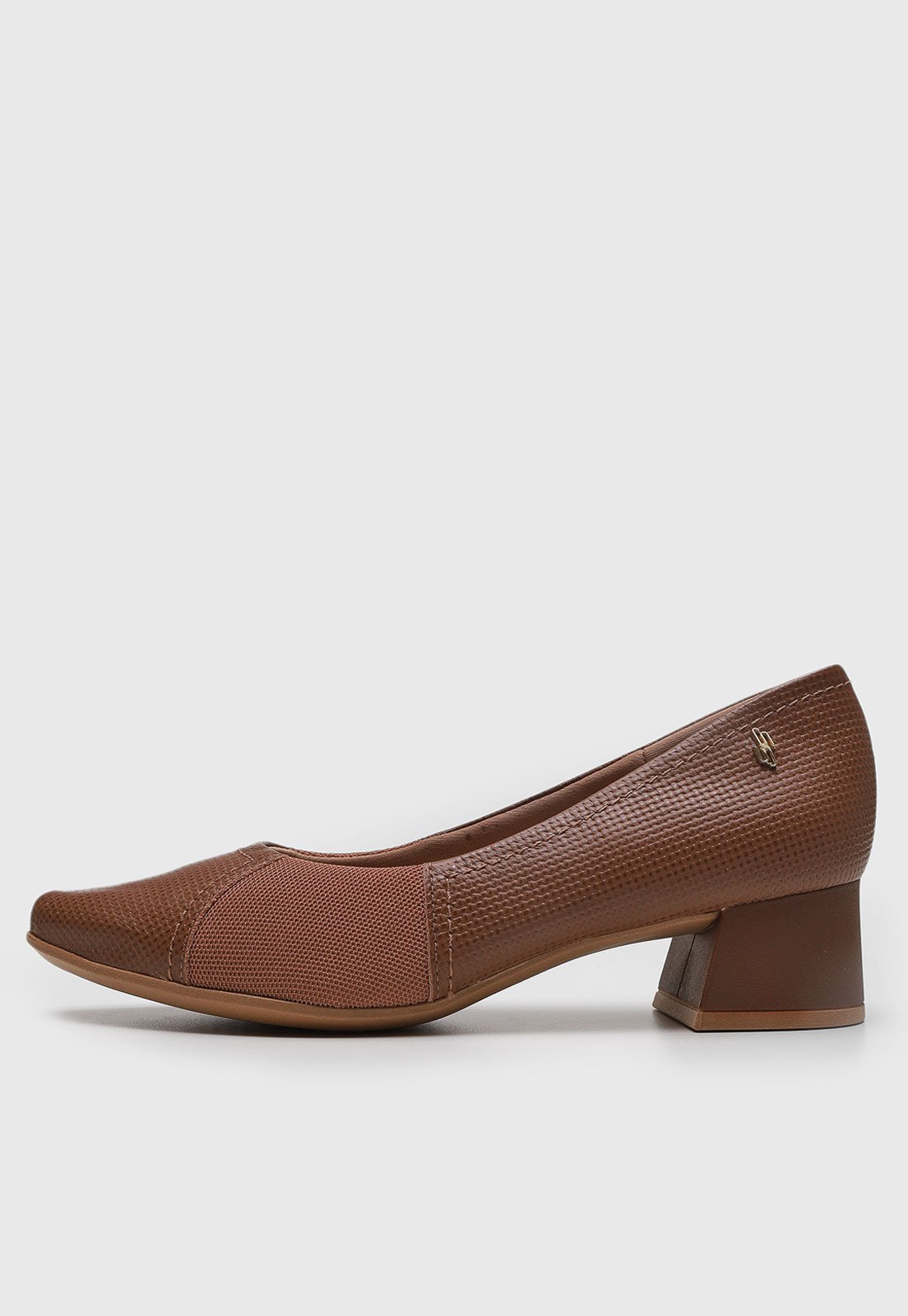 Scarpin Usaflex Baixo Marrom