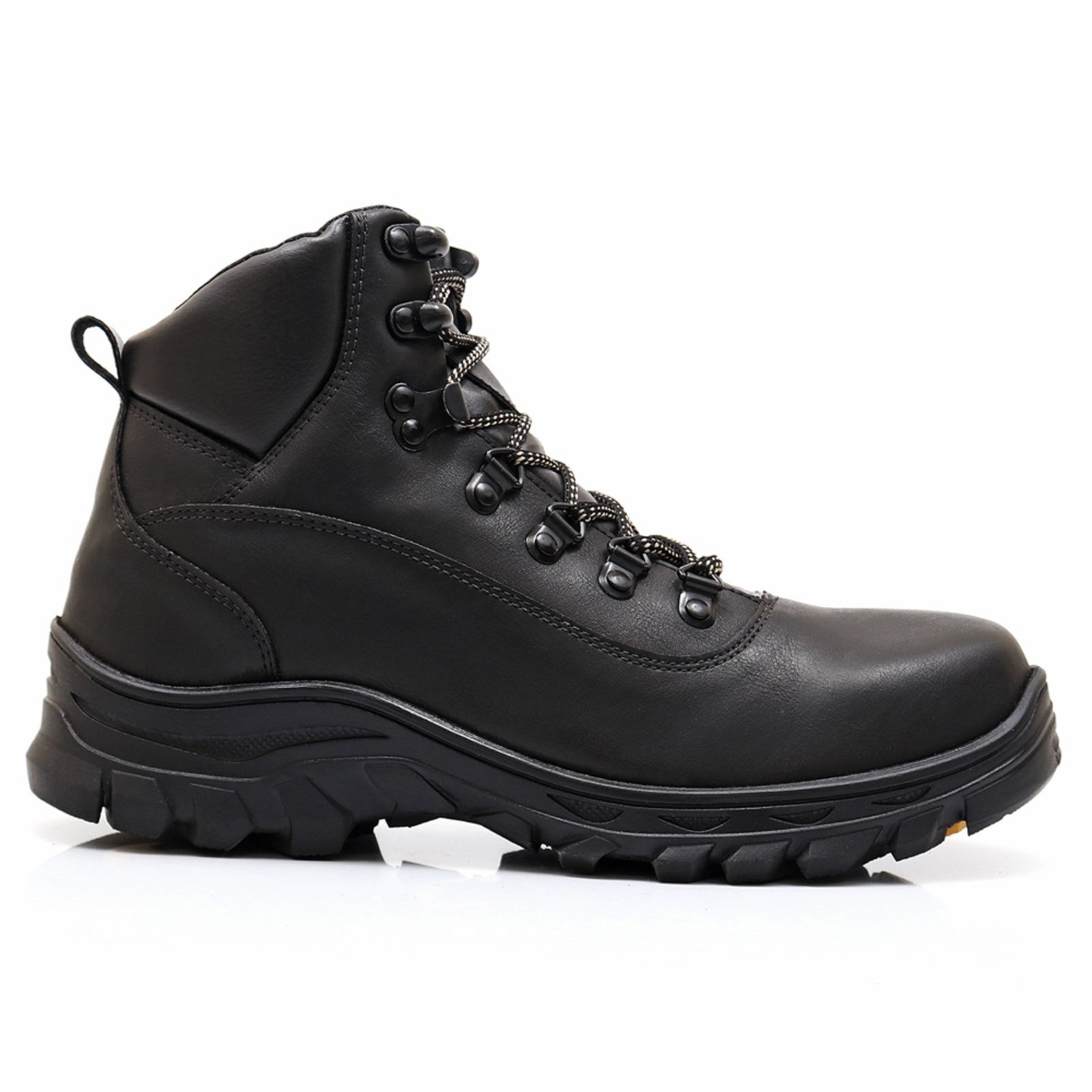 Vista 3 Bota Coturno Masculina Adventure Engenheiro Segurança ÉPICO CALÇADOS preto ÉPICO CALÇADOS preto