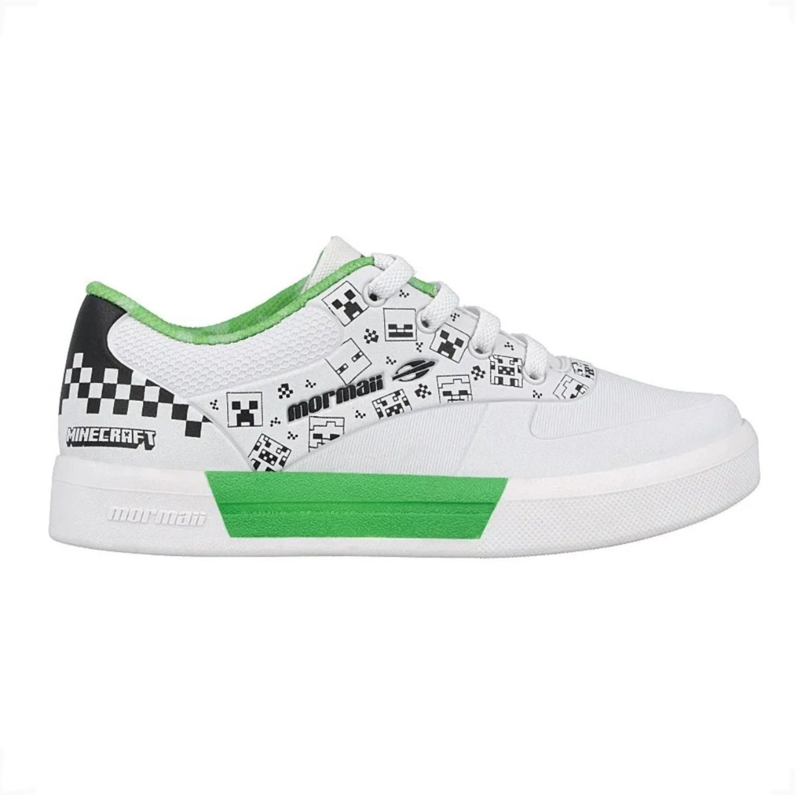 Tenis Mormaii Urban Smash Minecraft Jr Easy Branco
