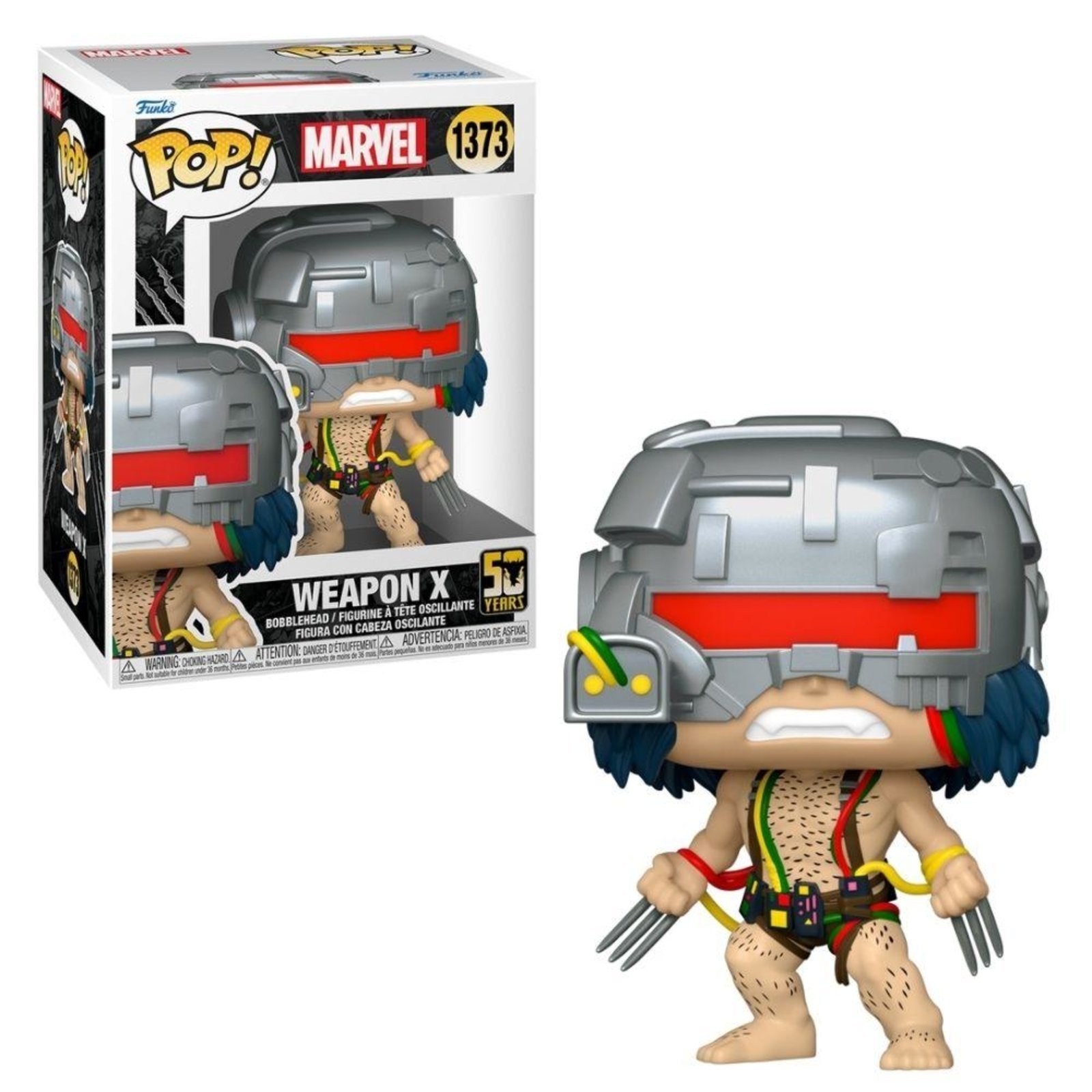 Infantil - Boneco Funko POP! Marvel Wolverine 50th Weapon X