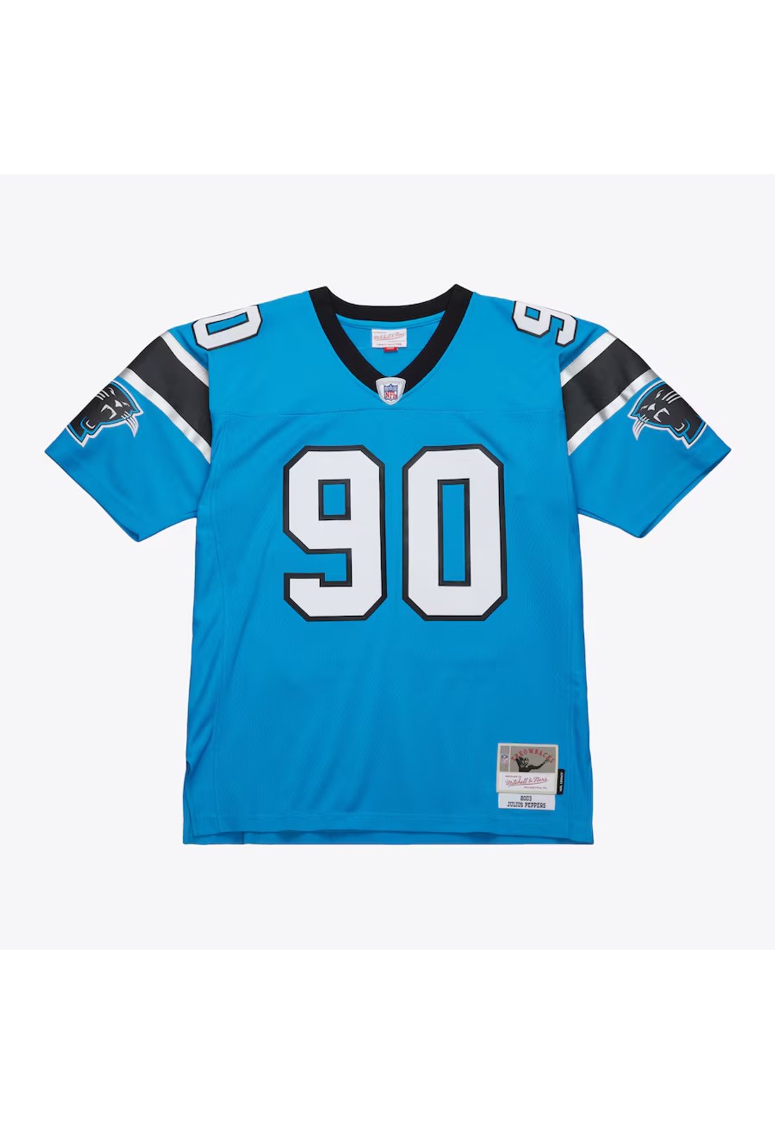 Camisa Mitchell & Ness NFL Alternate Blue Jersey Carolina Panthers 2003 Julius Peppers Azul