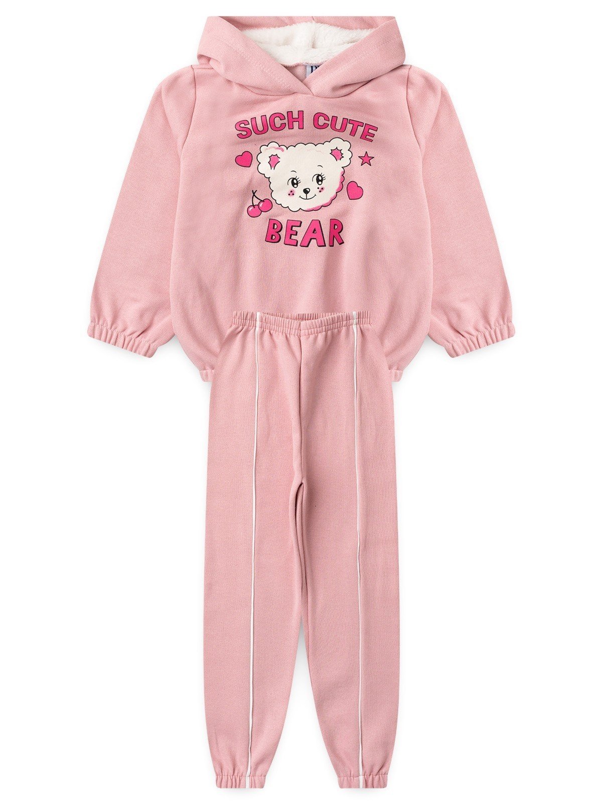 Infantil - Conjunto Platinum Tão Fofo Rosa Claro