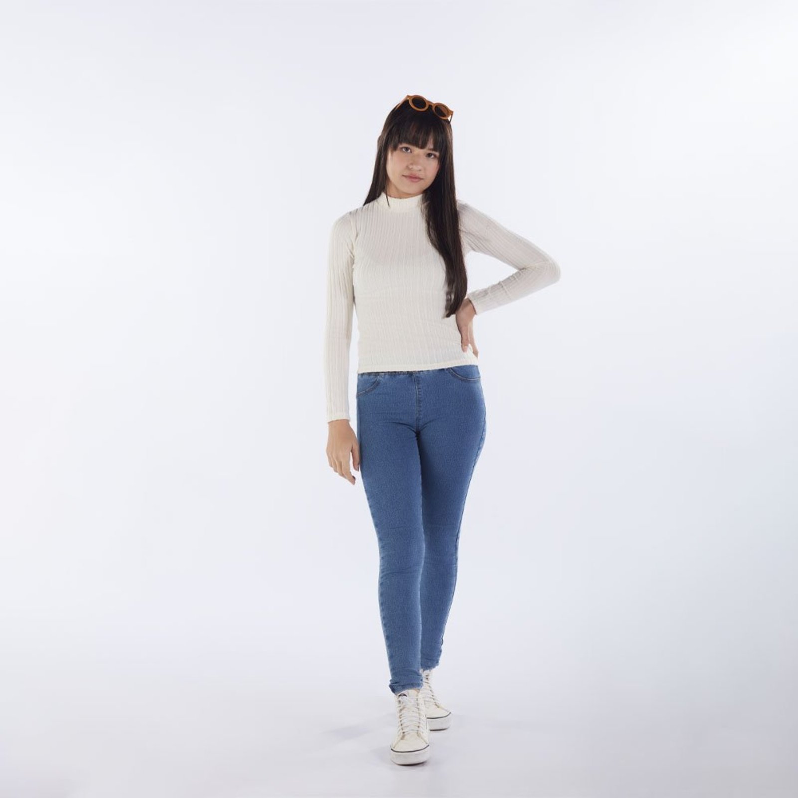 Infantil - Blusa Juvenil Menina - Bege - 52911-1271
