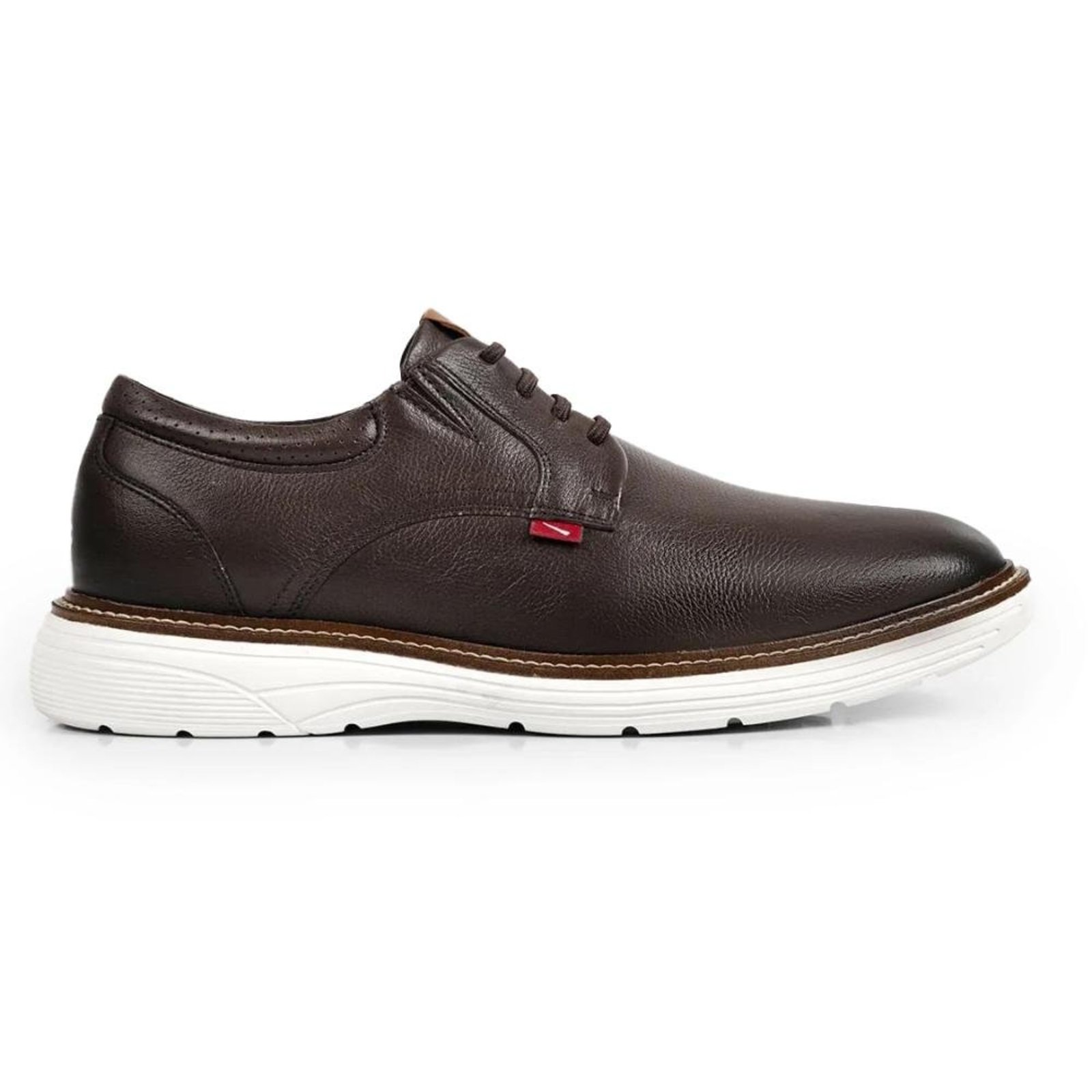 Sapato Social Ferracini Elegante Masculino Marrom