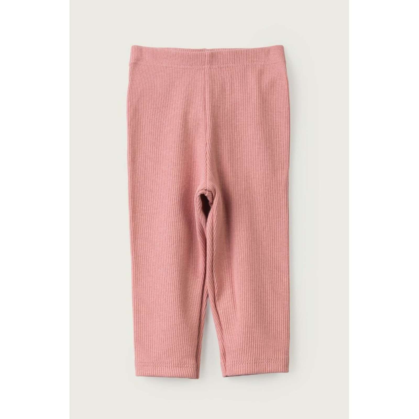 Infantil - Calça Canelada do Papai Rosa Envelhecido