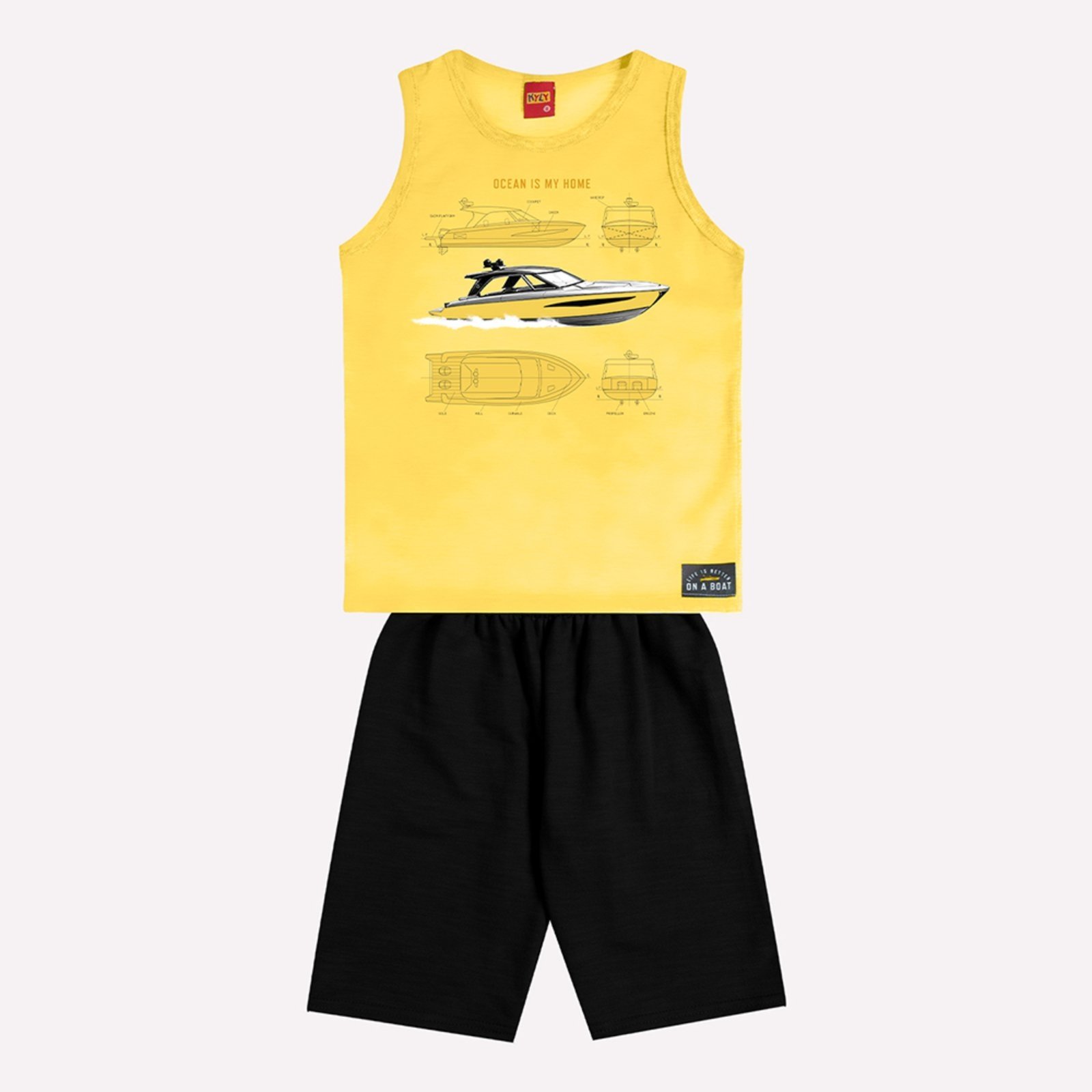 Infantil – Conjunto Menino Estampa Kyly