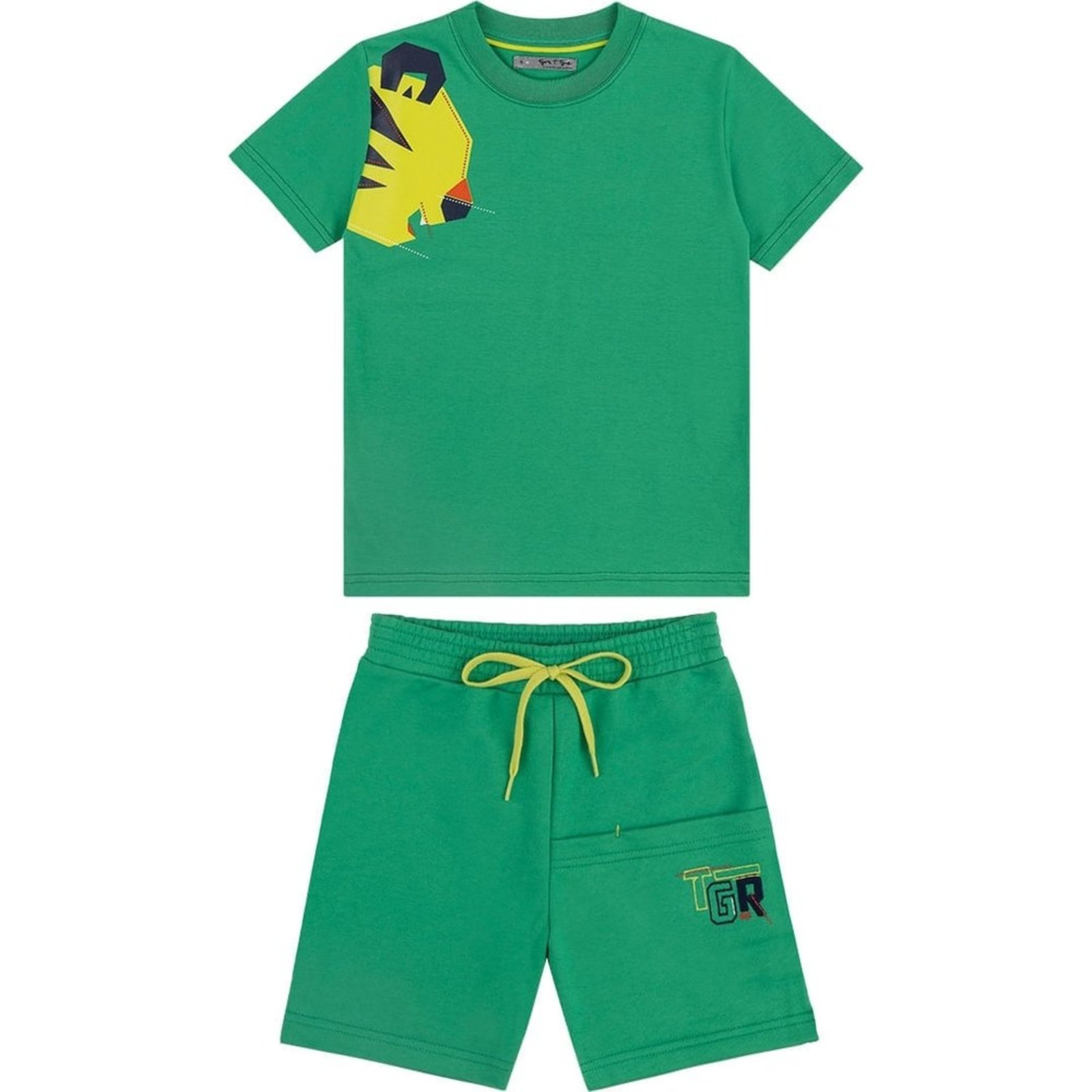 Infantil - Conjunto Curto Menino Tigor T. Tigre