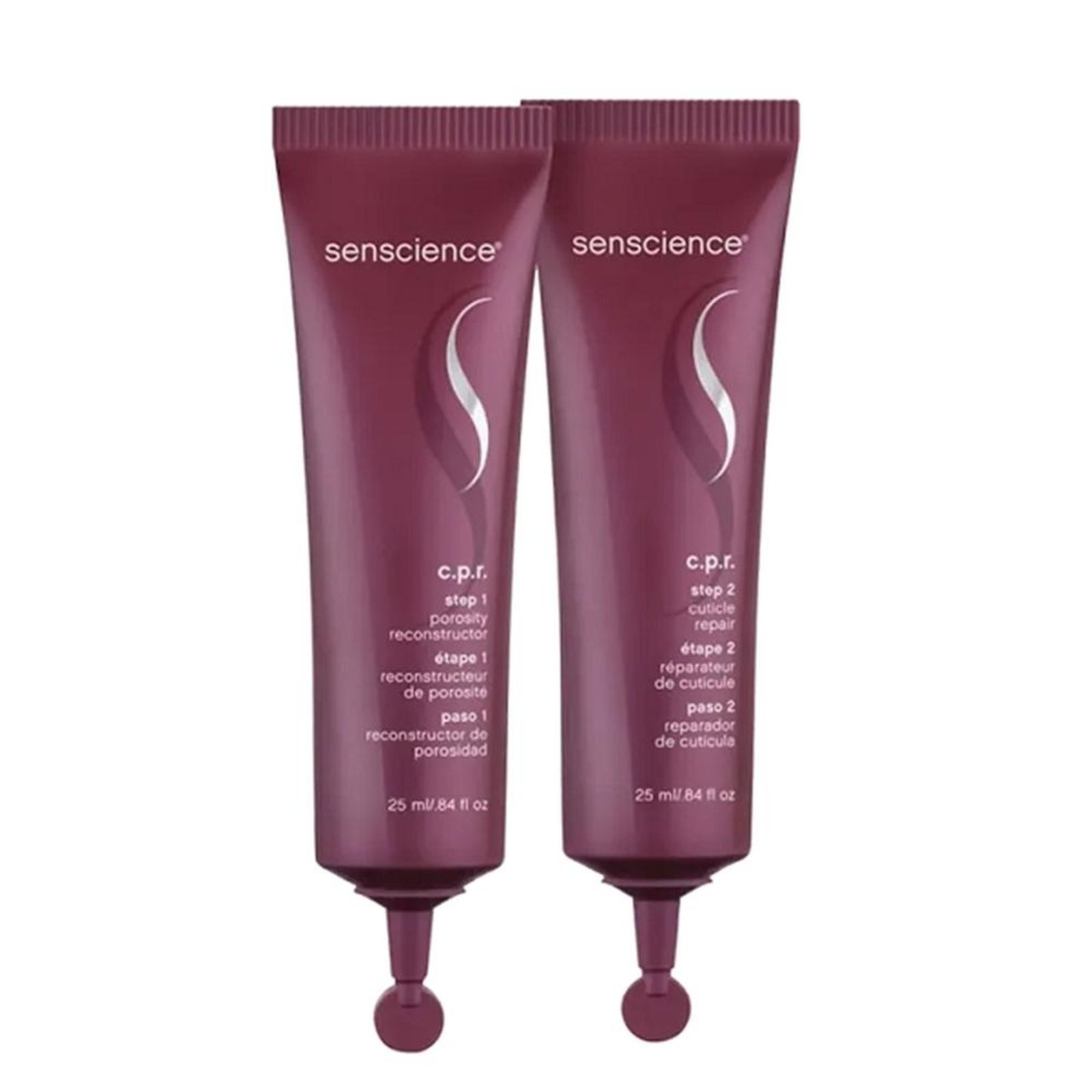 Vista 3 Senscience True Hue Duo Home Care Renewal Mask 150ml e CPR Tratamento 2x25ml violet Senscience violet