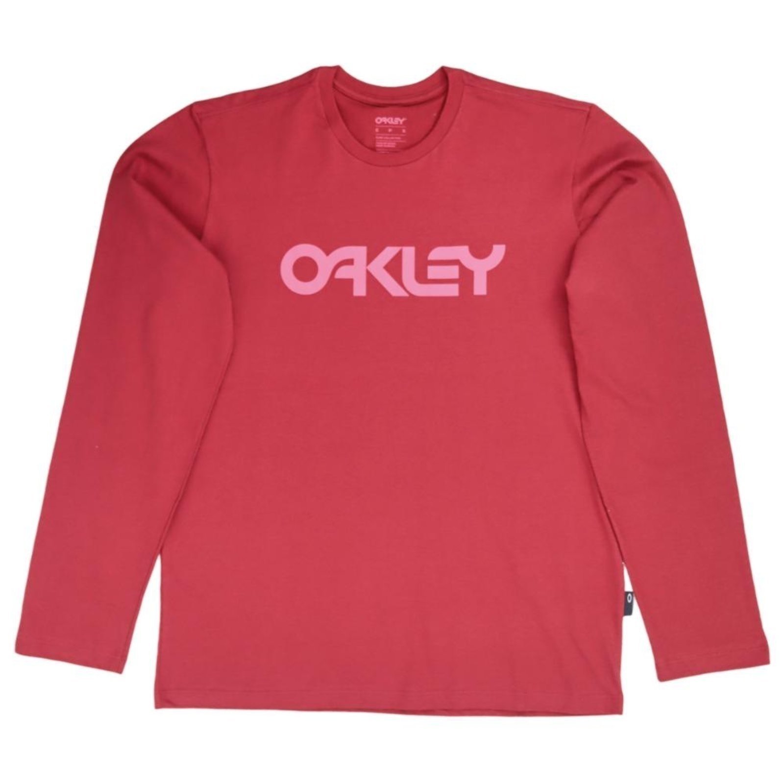 Camiseta Oakley Manga Longa Mark 2 Red Night