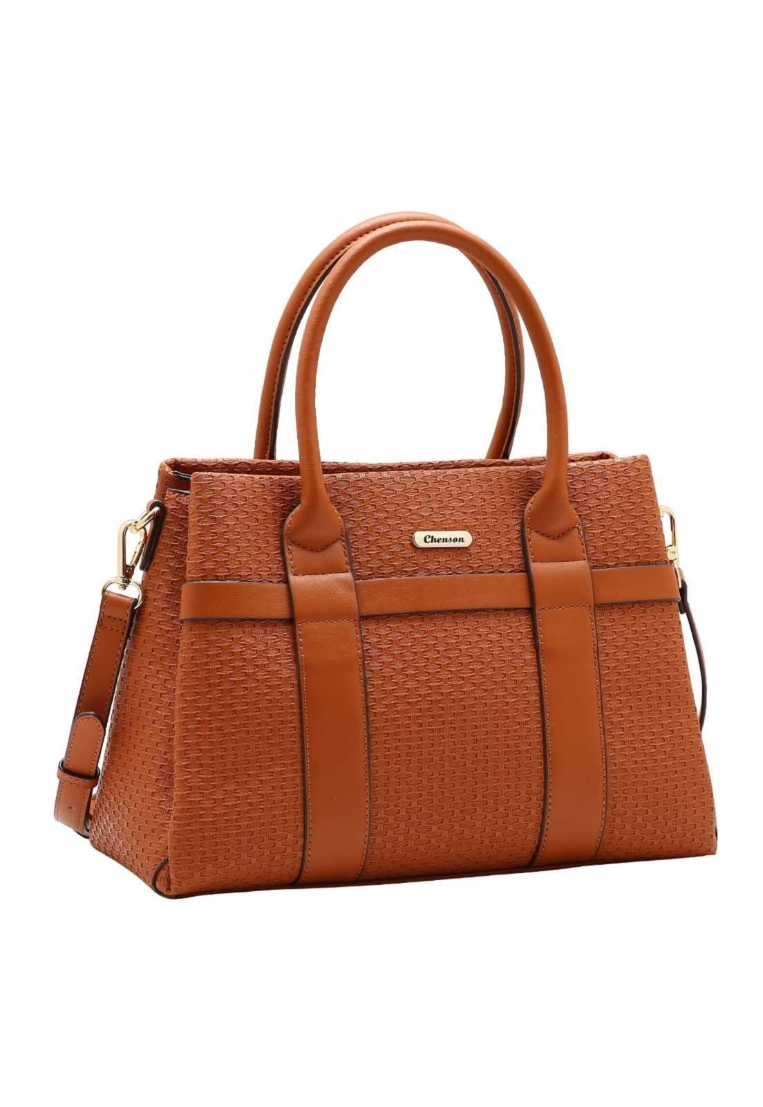 Bolsa Feminina Chenson Mão Elegancia 3485944 Marrom