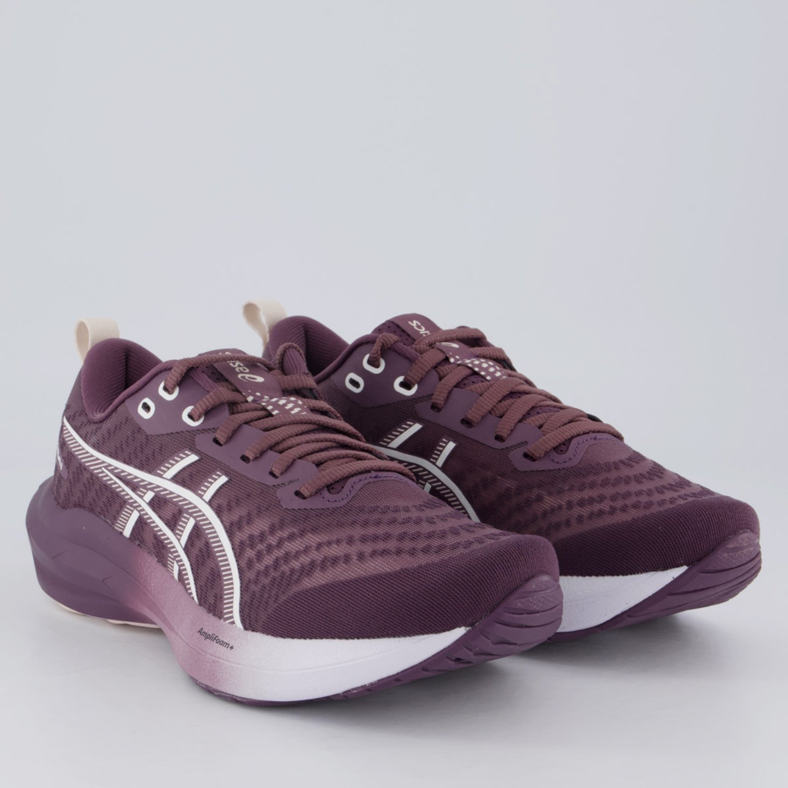 Vista 3 Tênis Asics Gel Shogun 8 Feminino roxo ASICS roxo