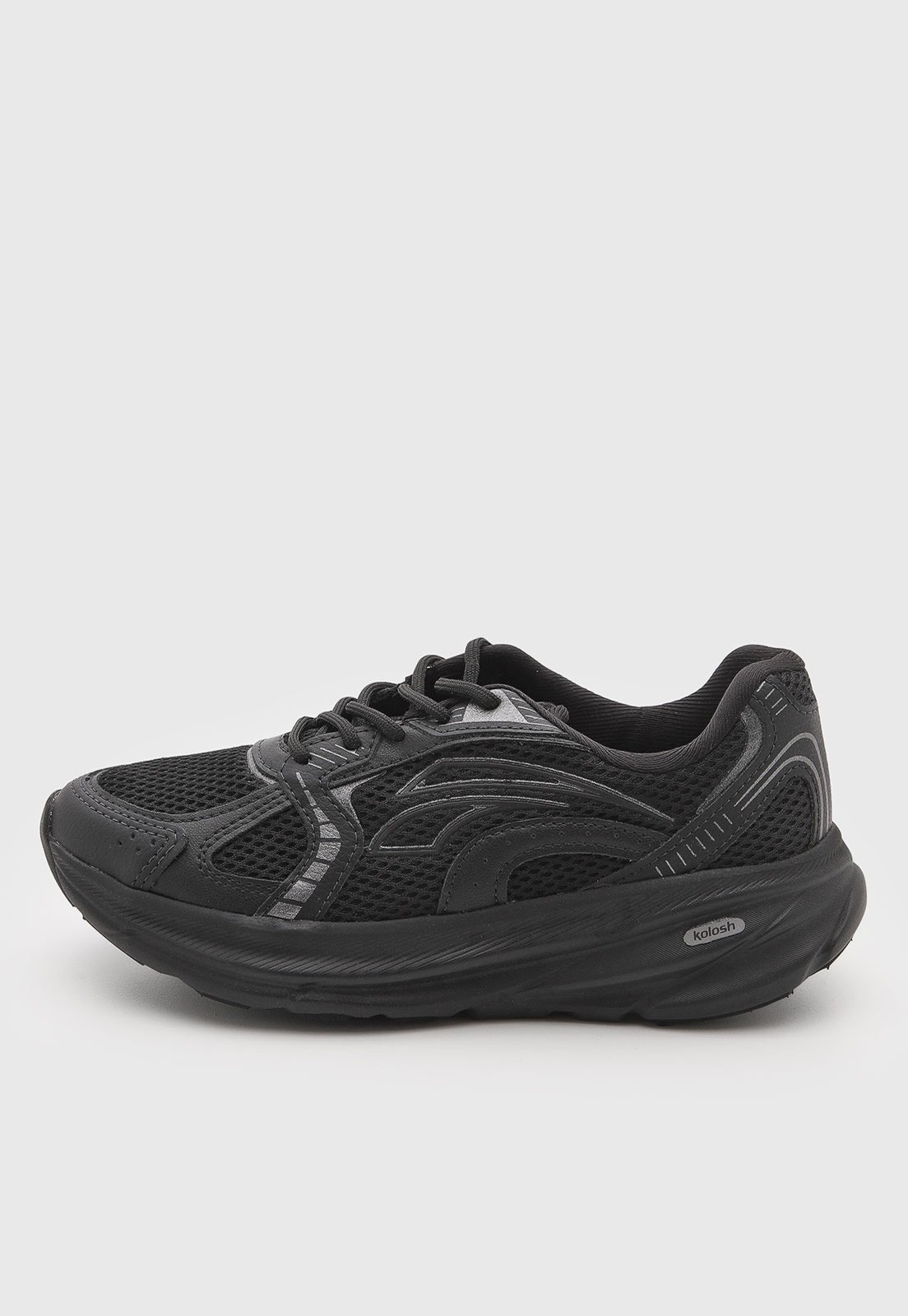Tênis Feminino Kolosh Têxtil Preto