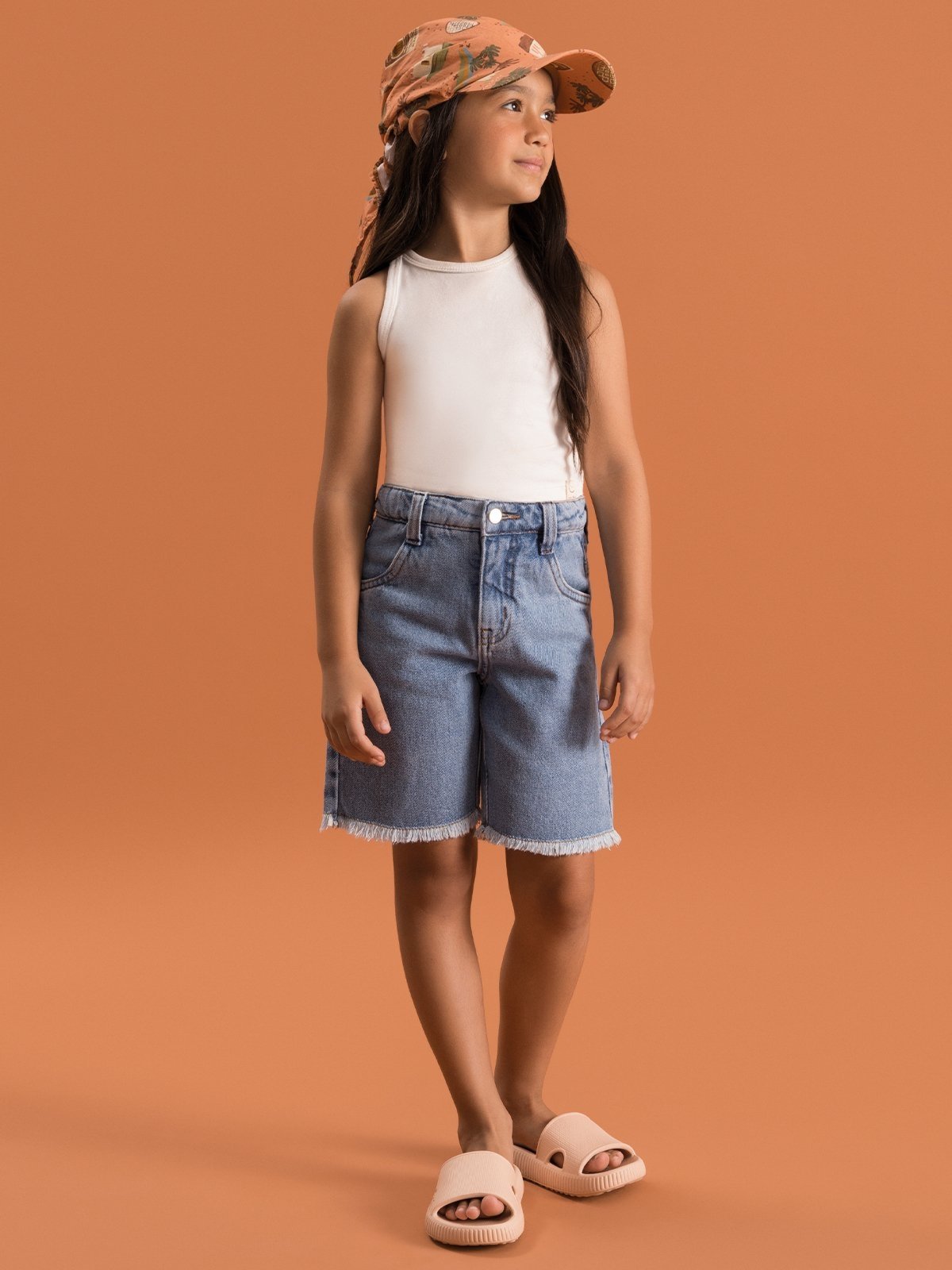 Infantil – Bermuda Jorts Bugbee Menina em Jeans