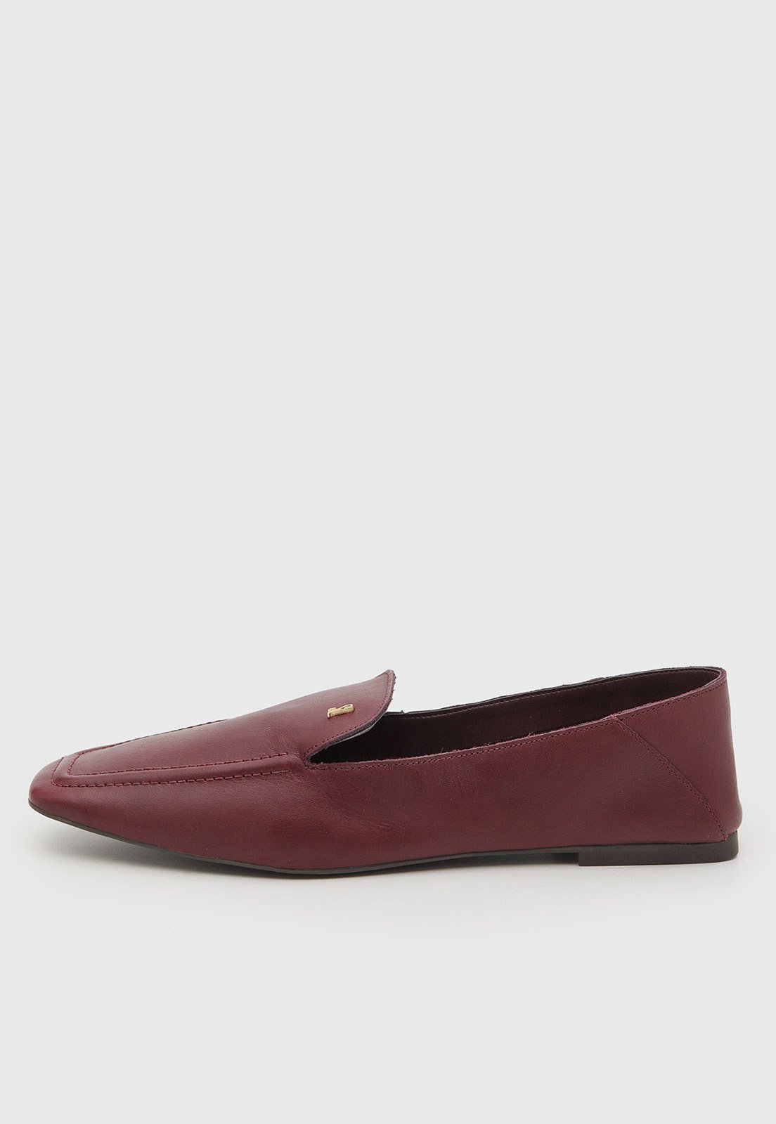 Mocassim Feminino Santa Lolla Couro Burgundy