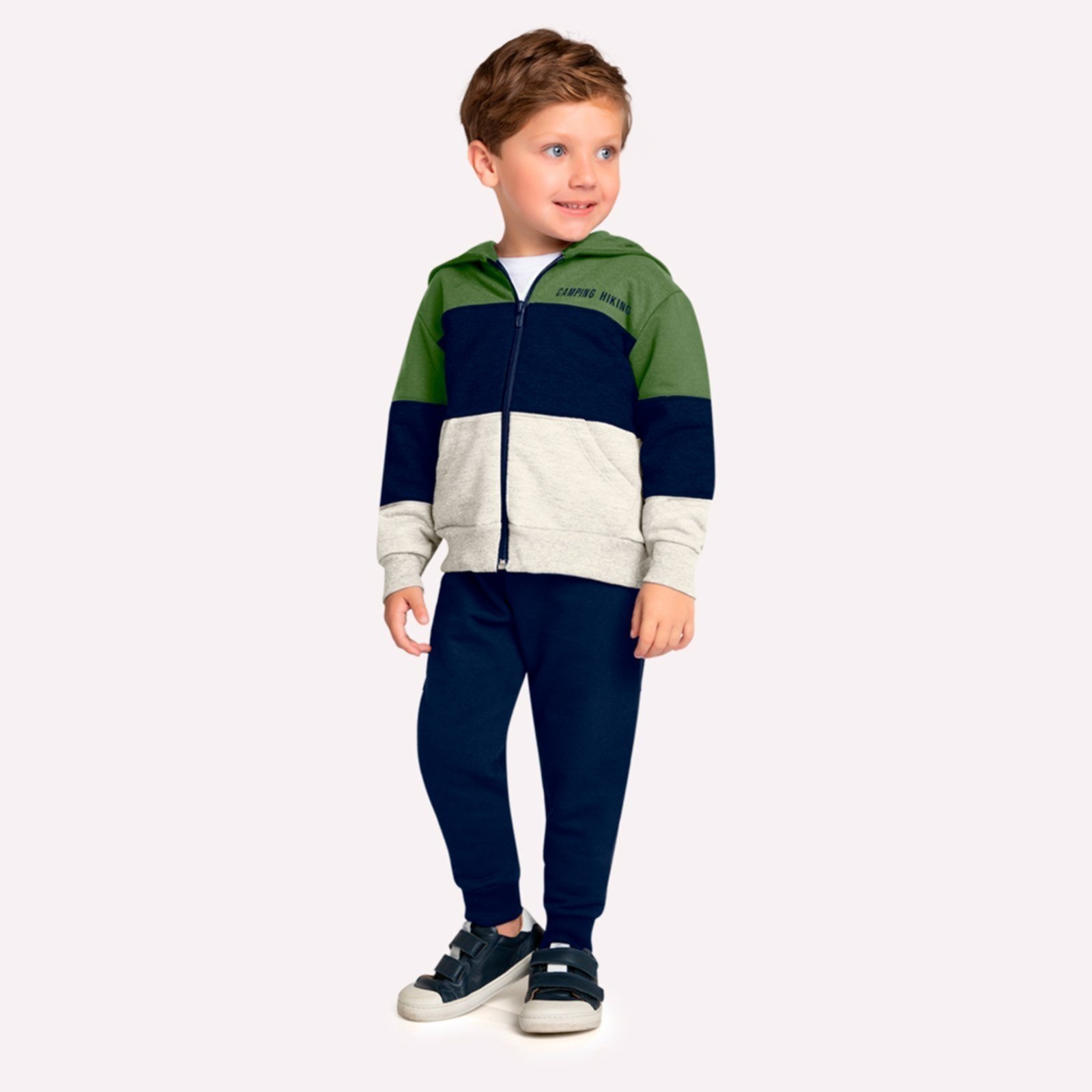 Infantil - Conjunto Menino com Capuz Milon