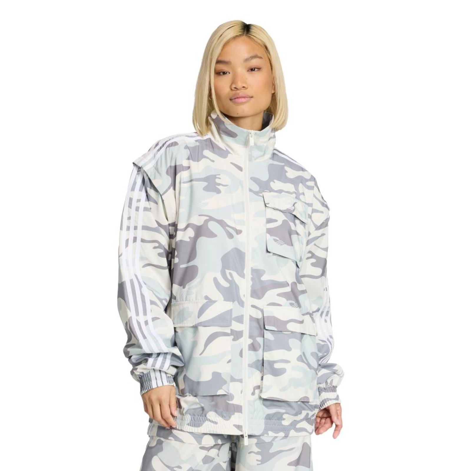 Jaqueta ADIDAS ORIGINALS CAMO ADILENIUM CARGO FB UTILITY TT adidas Originals Multicolorido