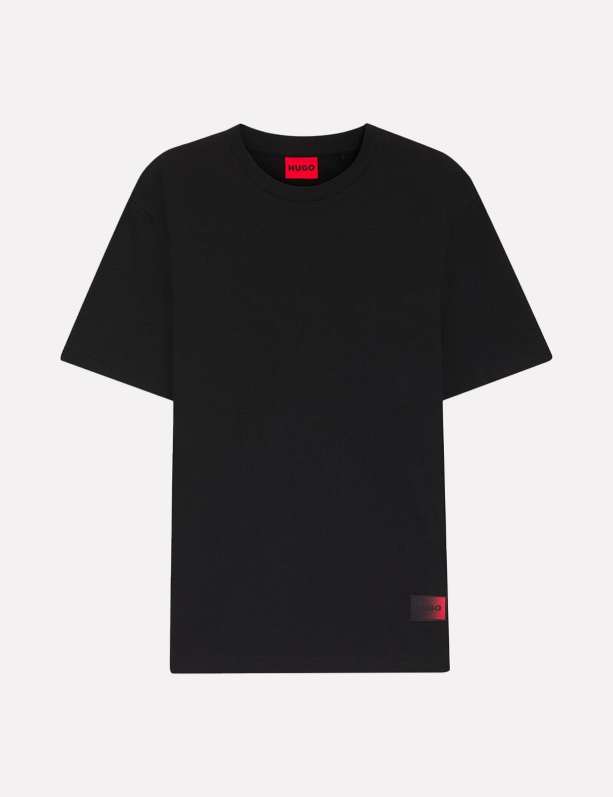 Camiseta Hugo Boss Masculina Relaxed Fit Danoto Preta