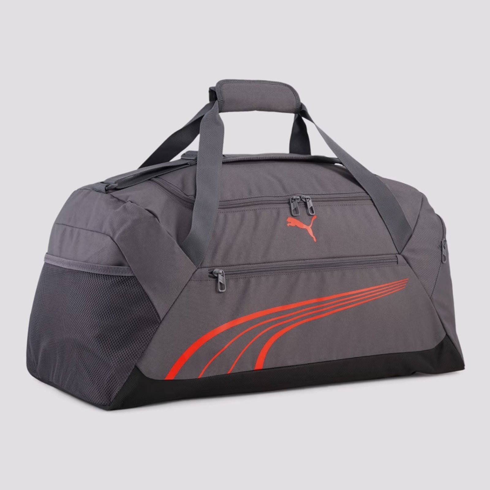 Bolsa Puma Fundamental Medium S Esportiva Cinza