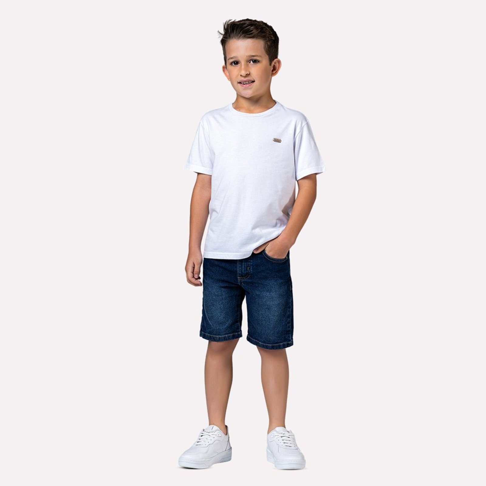 Infantil - Bermuda Menino Jeans Mania