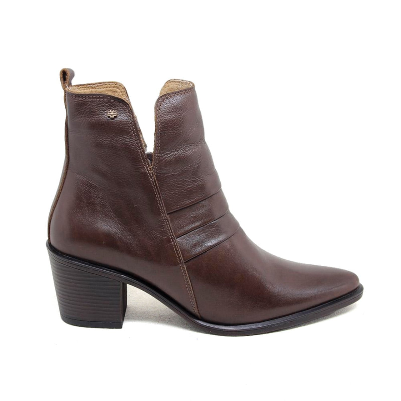Bota Loren Couro Terracota – LOR002
