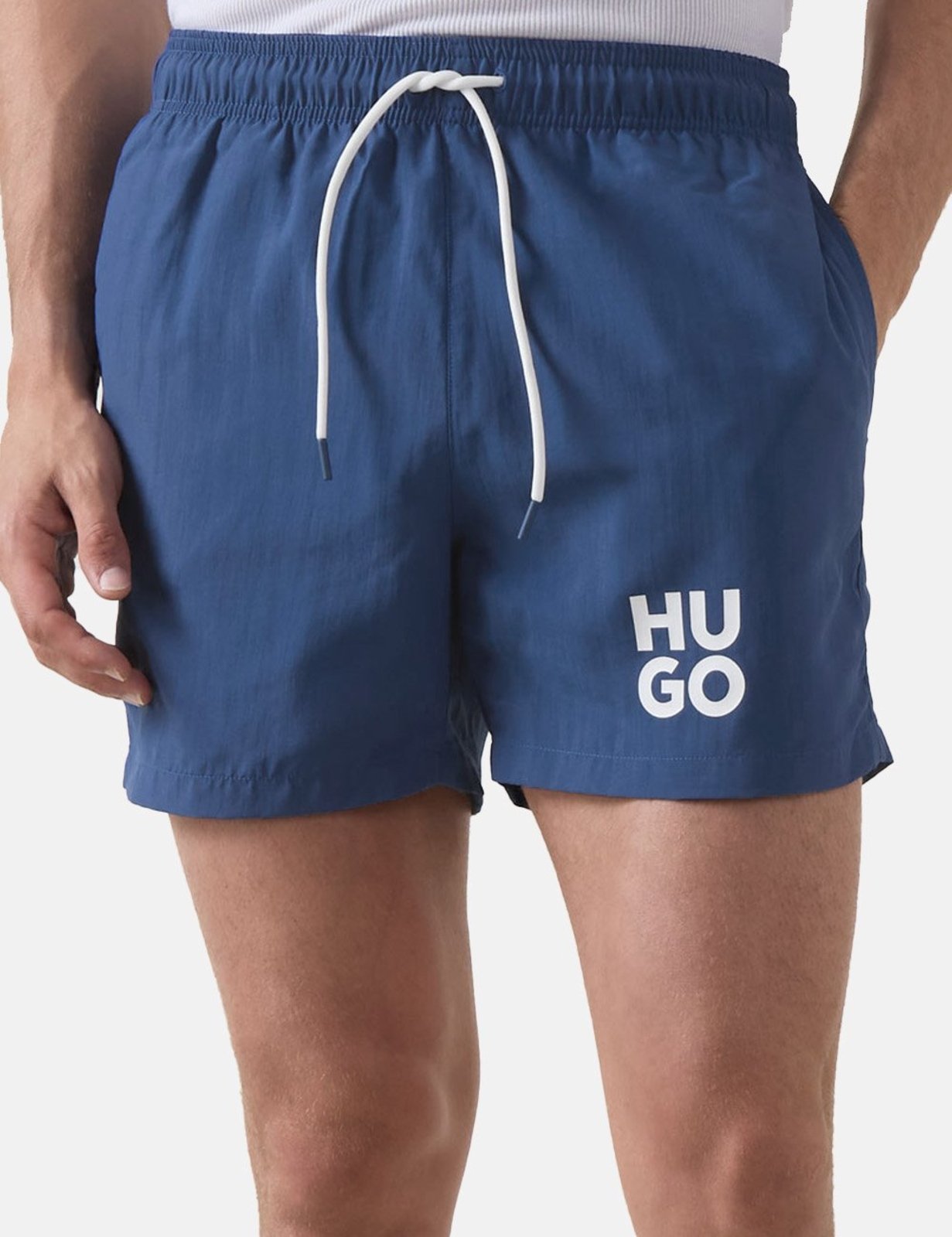 Short Hugo Boss Masculino Regular Paolo Azul