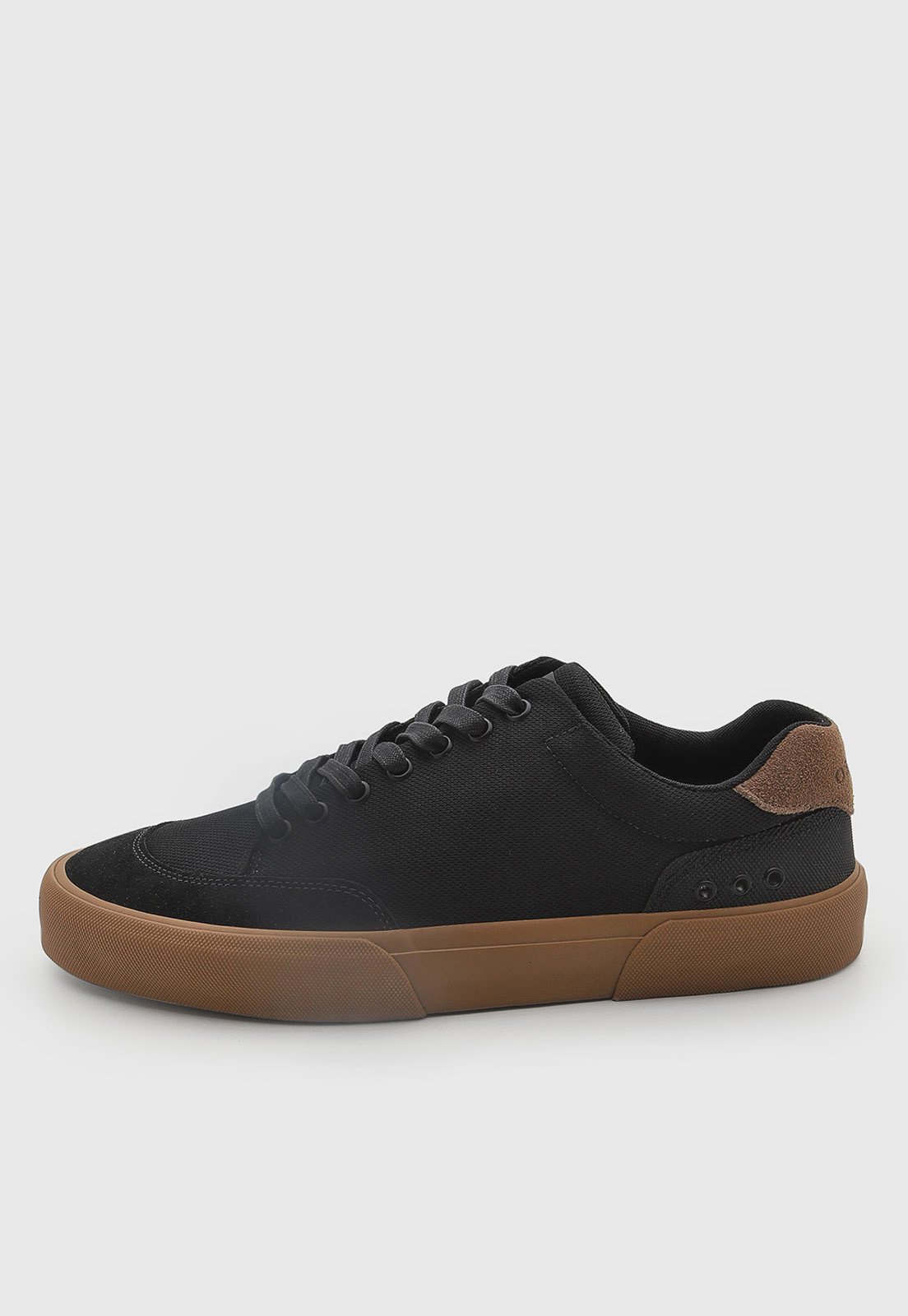 Tênis Masculino Osklen Tide Mesh Couro Preto