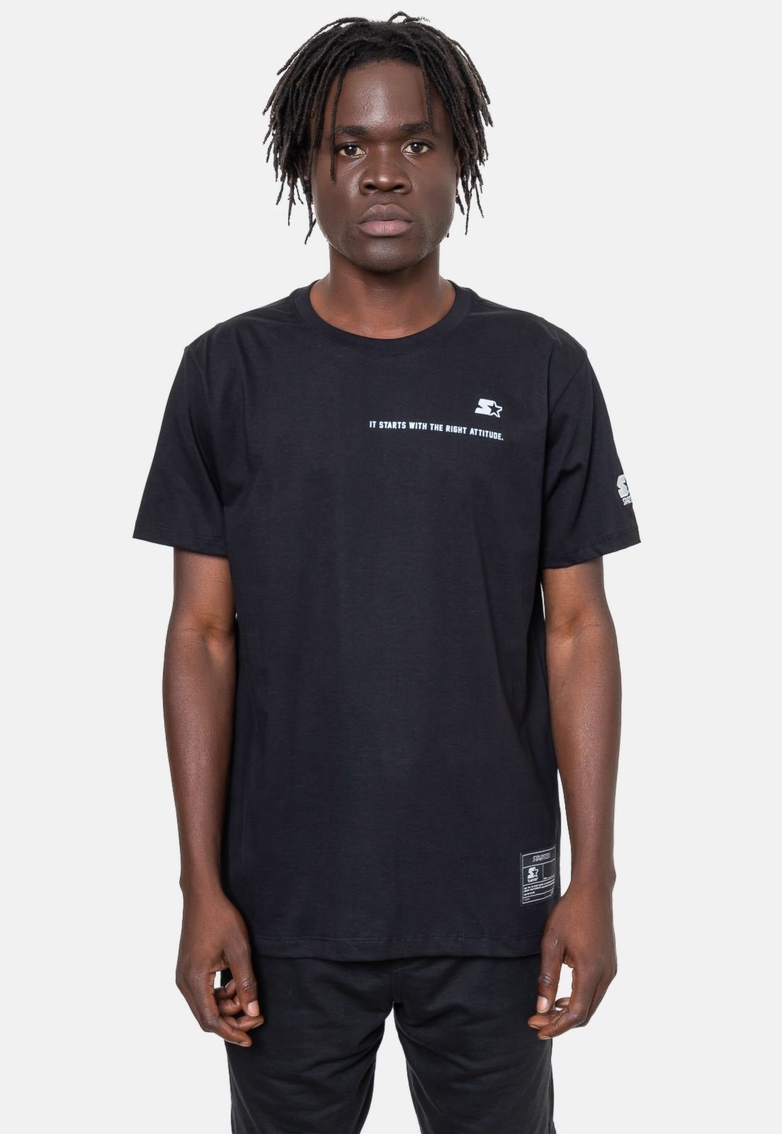 Camiseta Starter Estampada Preta