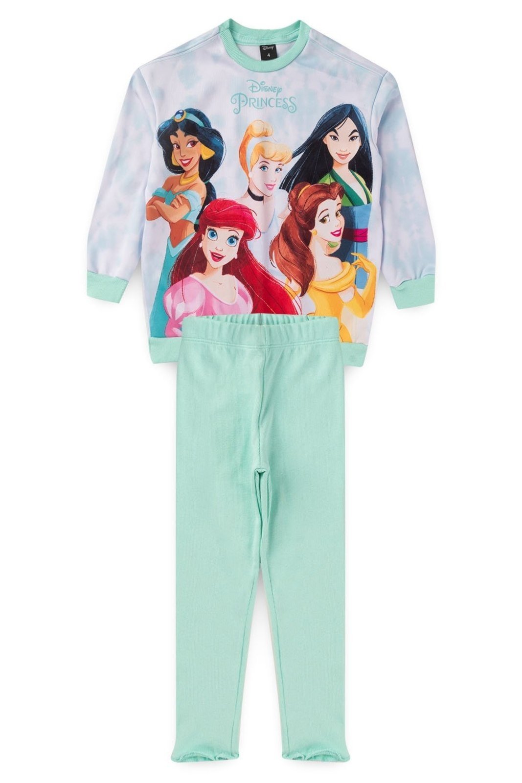 Infantil – Conjunto Disney Moletom Menina Princesas