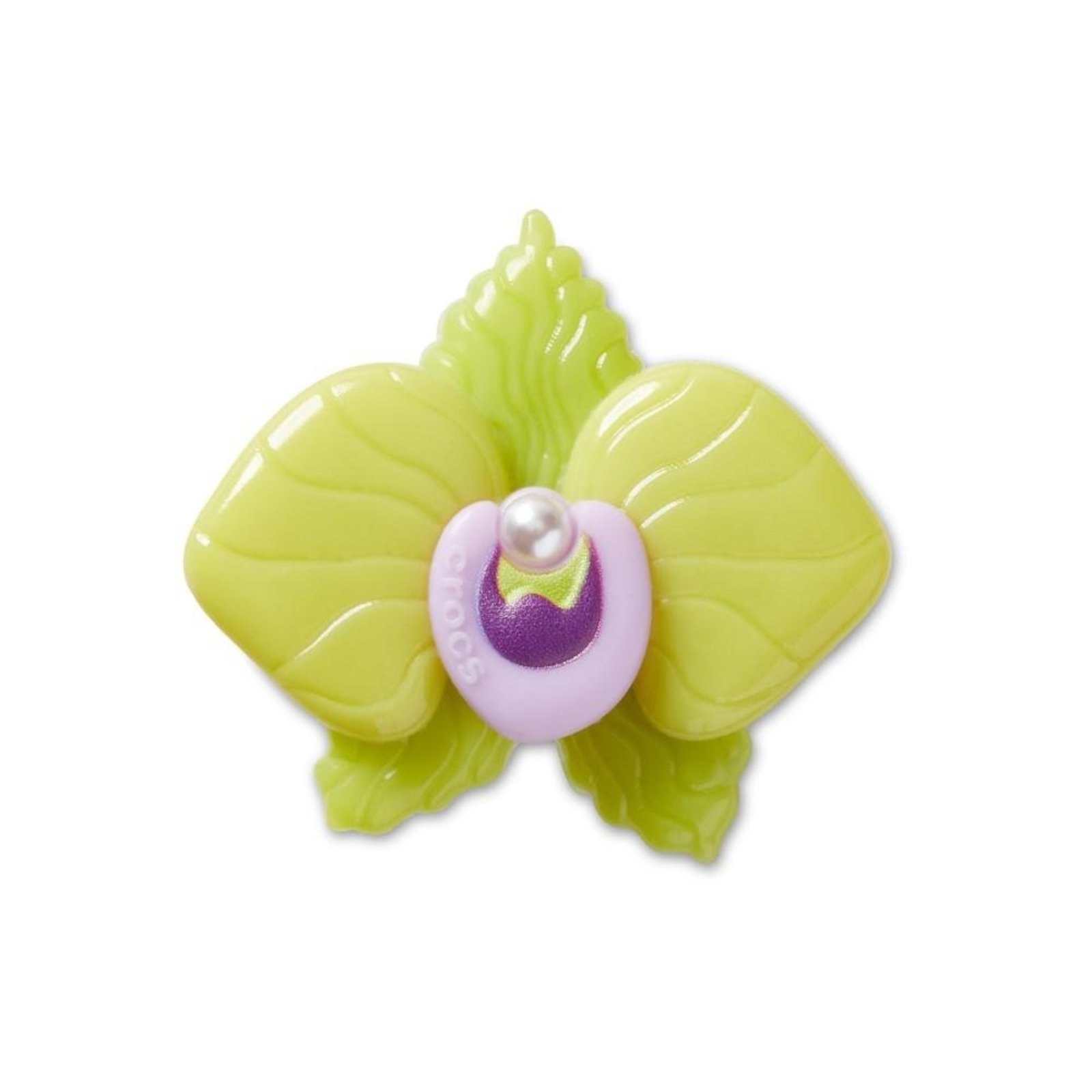 Infantil - Jibbitz™ Meta Jelly Flor Amarela UNICO Branco