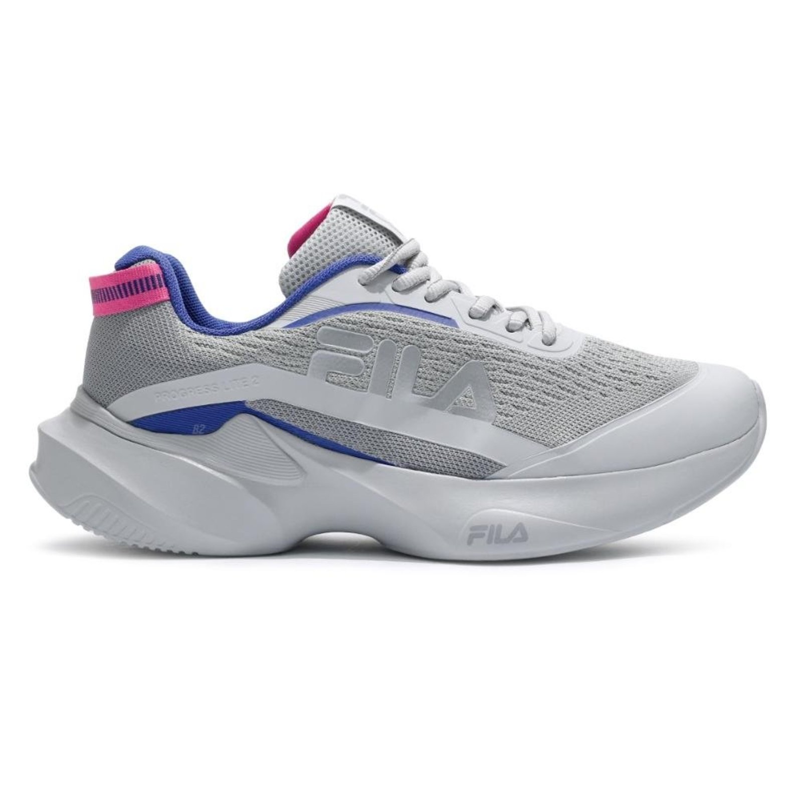 Tênis Fila Progress Lite 2 Femino Cinza