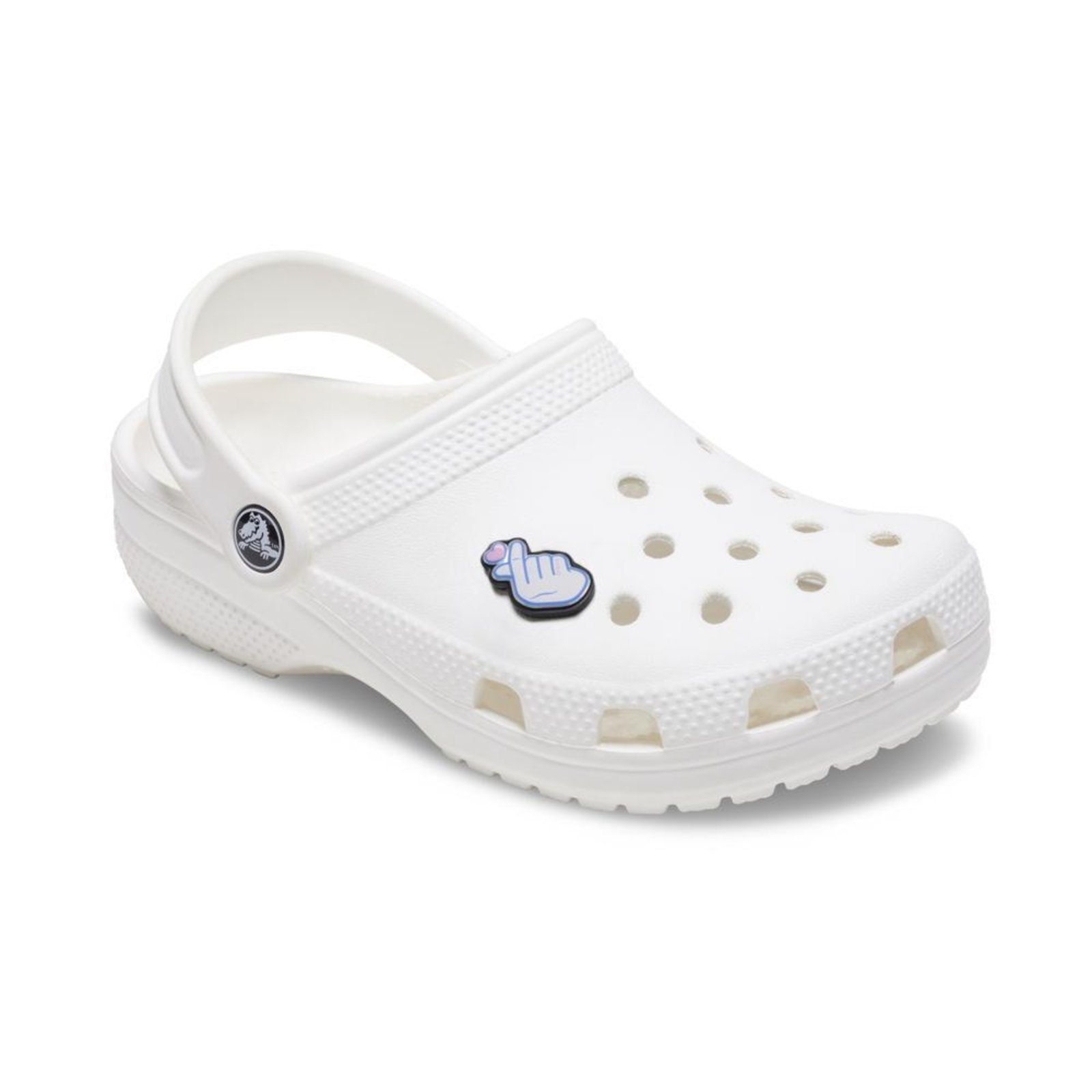 Vista 3 Infantil - Jibbitz™ Dedos de Coração Crocs branco Crocs branco