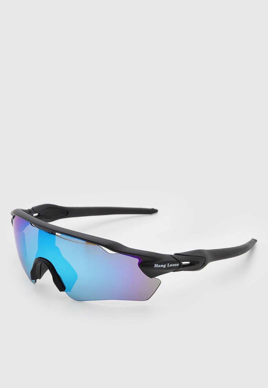 Óculos de Sol Hang Loose Shield Running Bike Preto