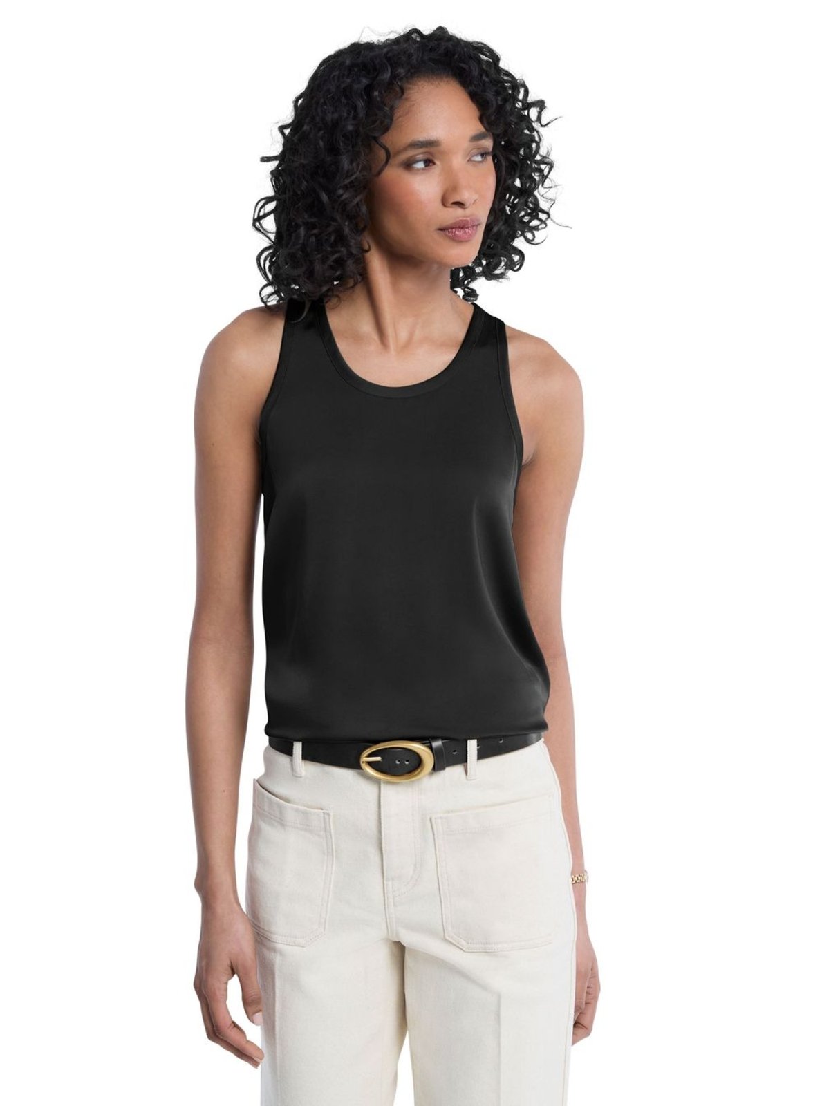 Blusa em cetim Blusa em cetim Black XS