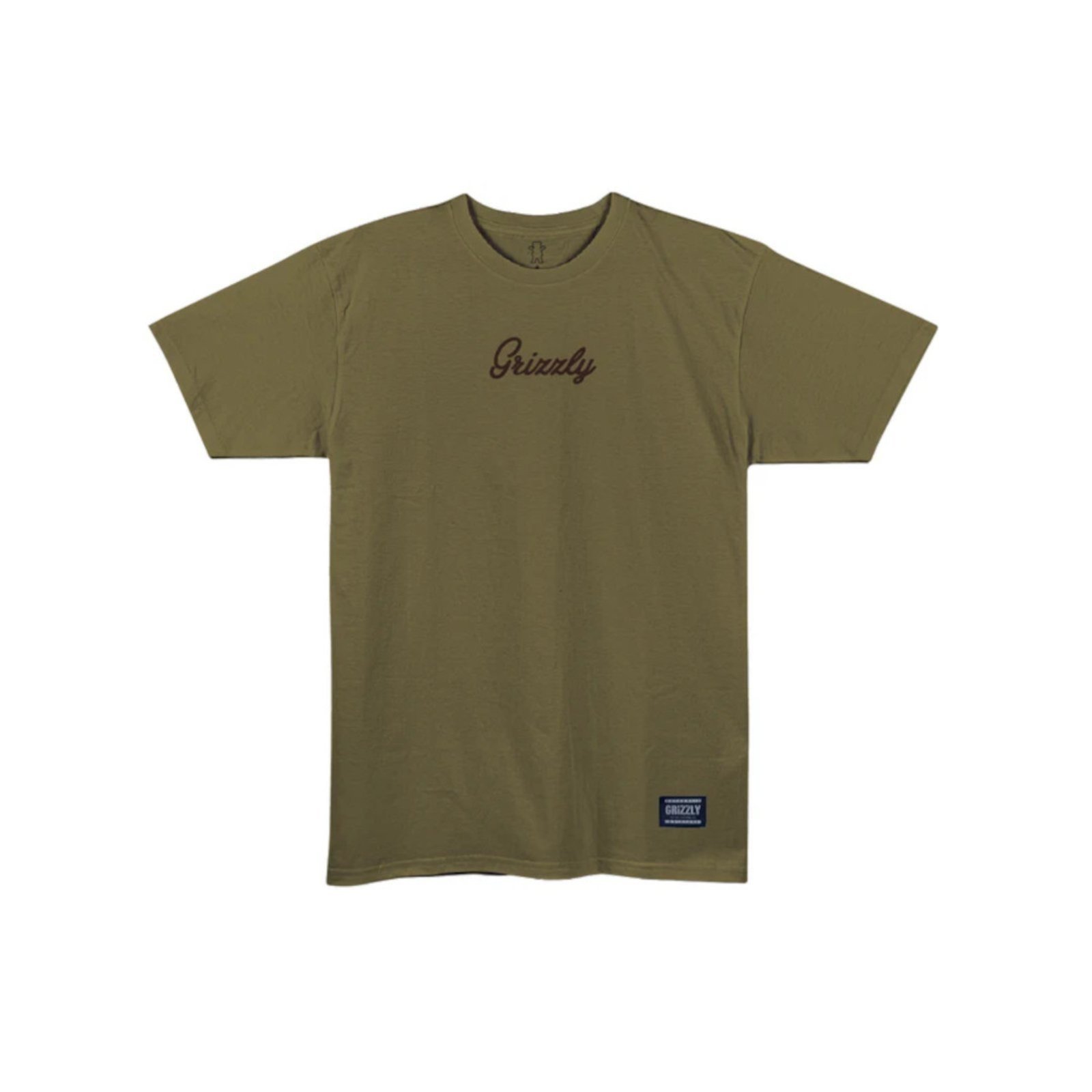 Camiseta Grizzly Mini Script Tee II - KHAKI