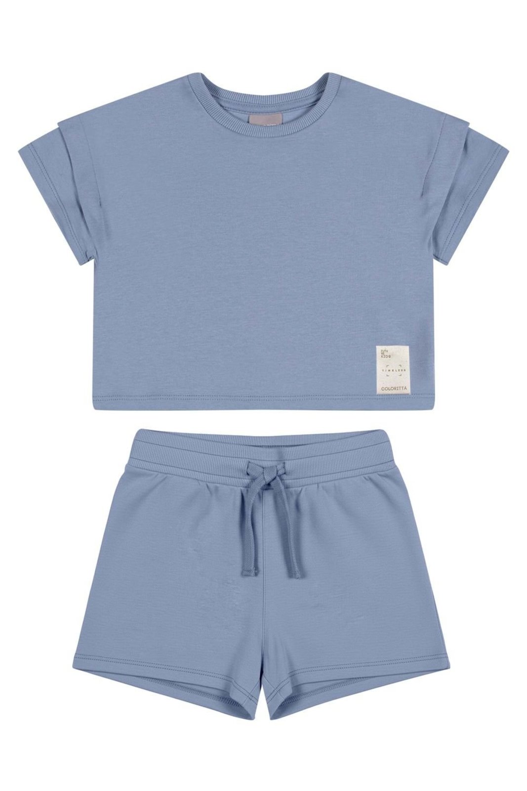 Infantil - Conjunto Menina Timeless Curto Colorittá Azul